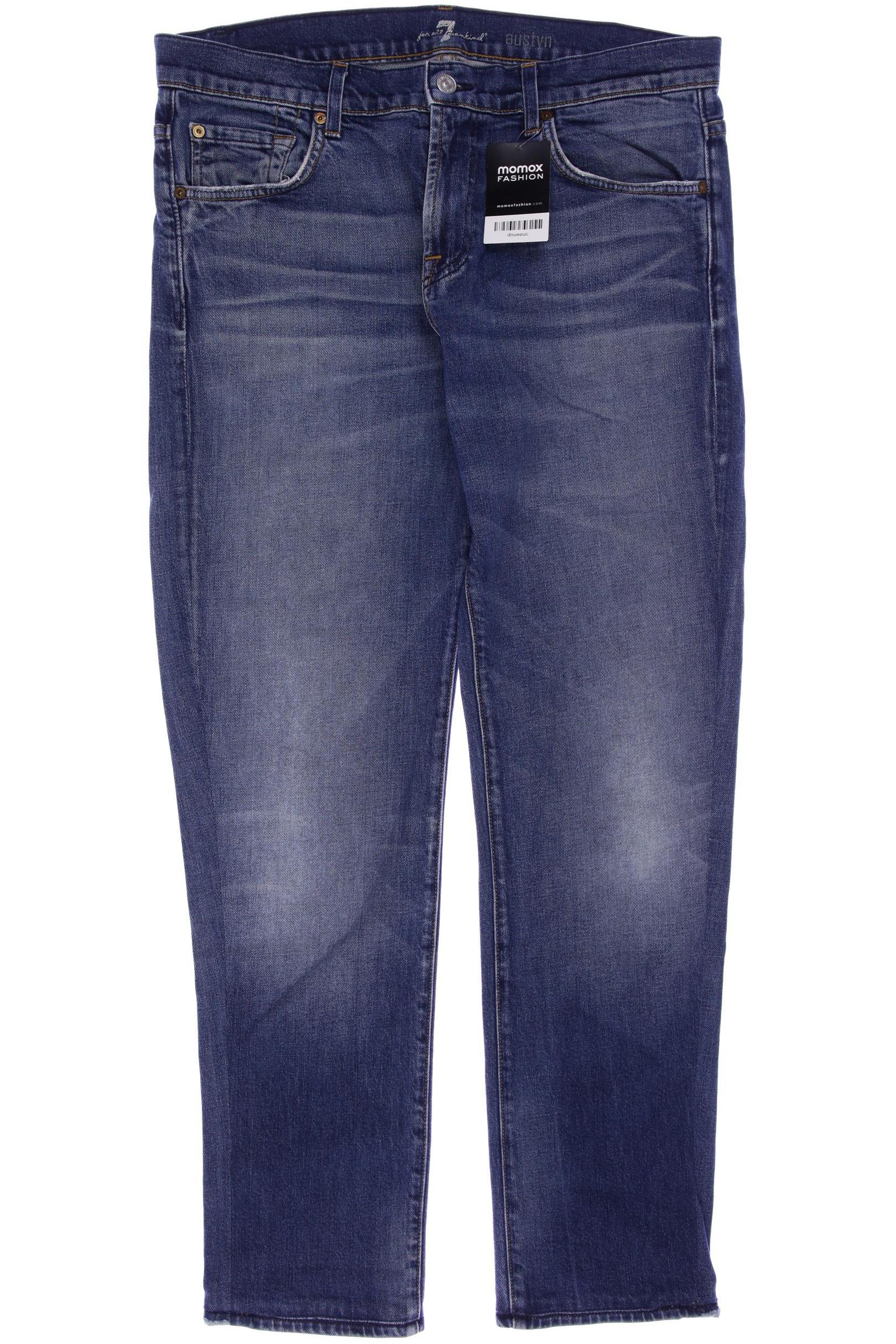 

7 for all mankind Herren Jeans, blau