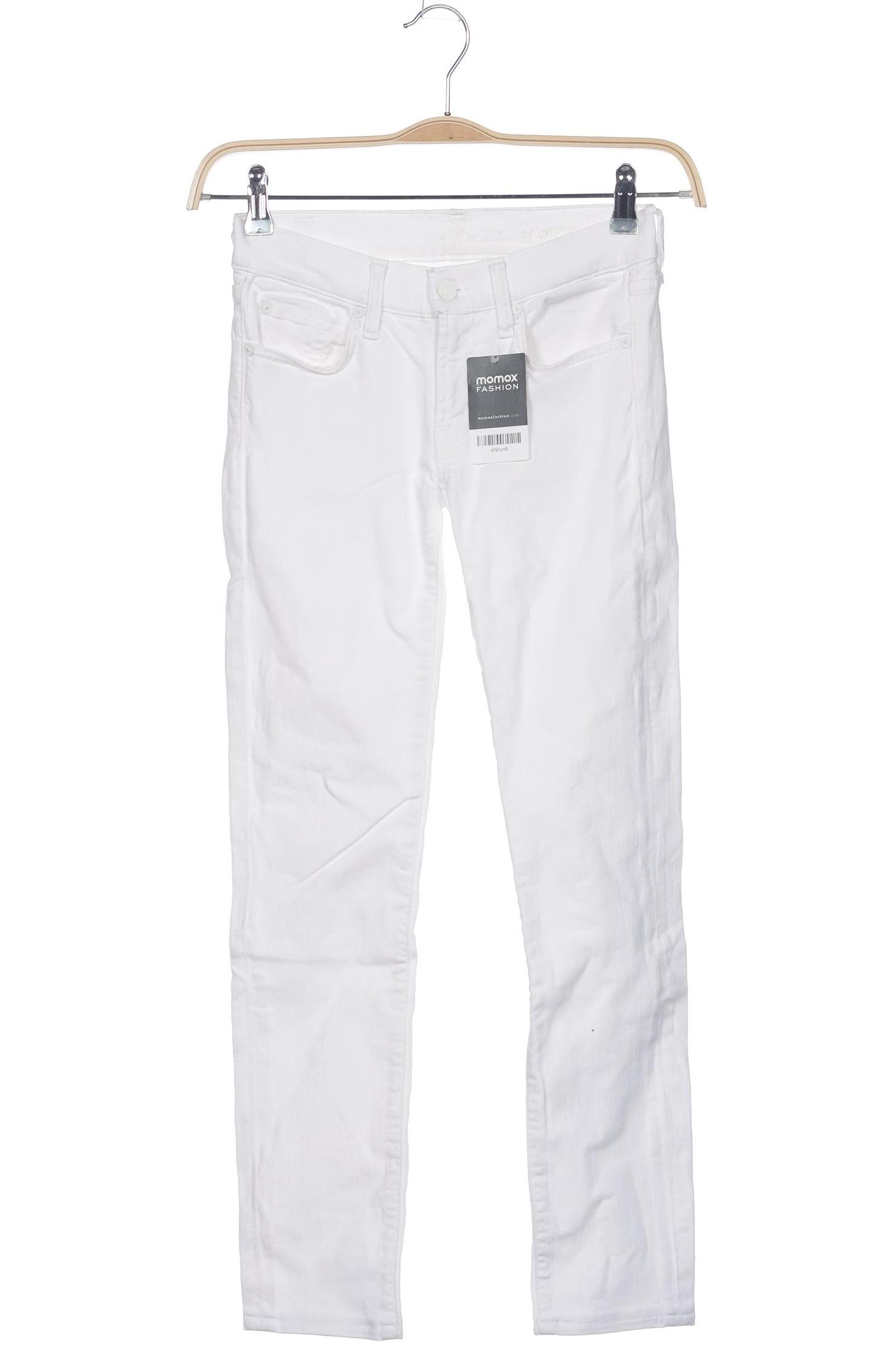 

7 for all mankind Damen Jeans, weiß, Gr. 24