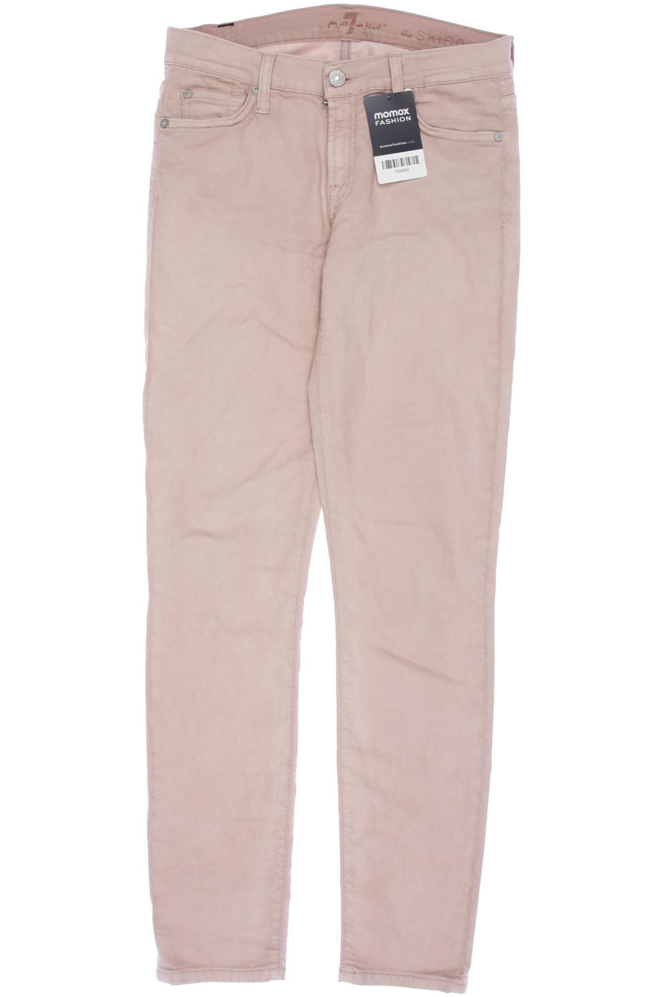 

7 for all mankind Damen Jeans, pink, Gr. 27
