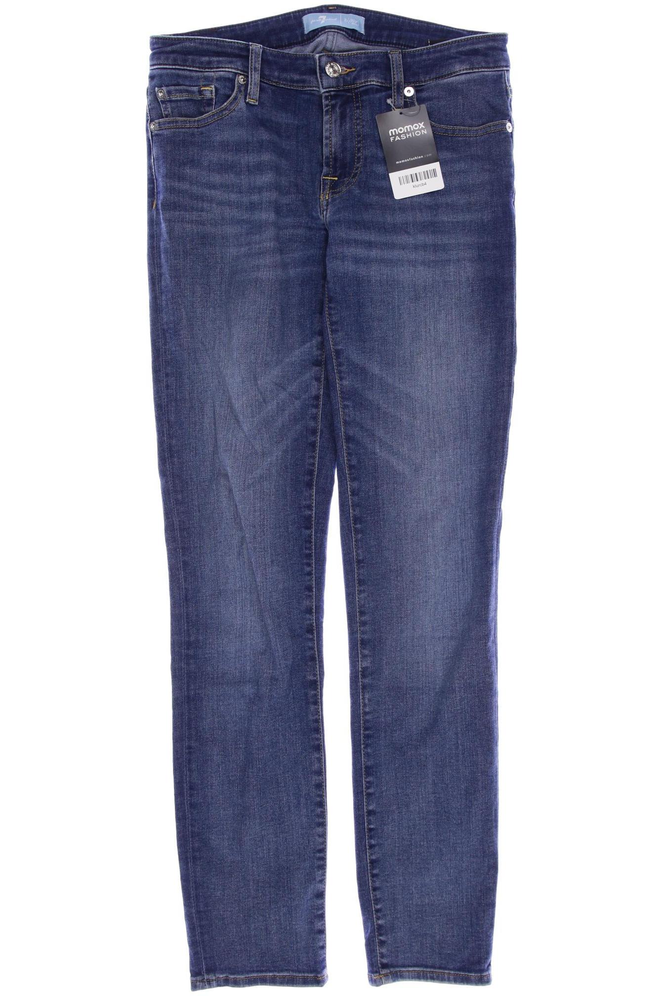 

7 for all mankind Damen Jeans, marineblau