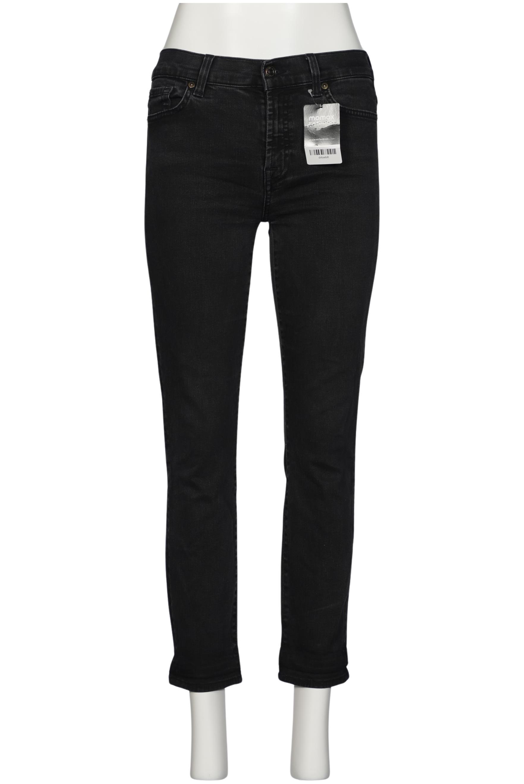 

7 for all mankind Damen Jeans, schwarz, Gr. 29