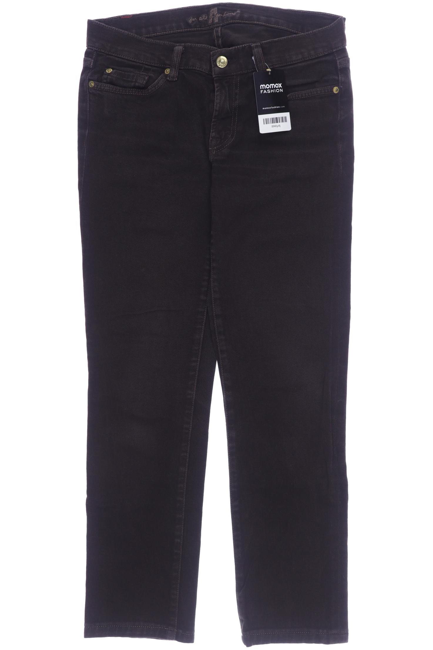 

7 for all mankind Damen Jeans, braun, Gr. 28
