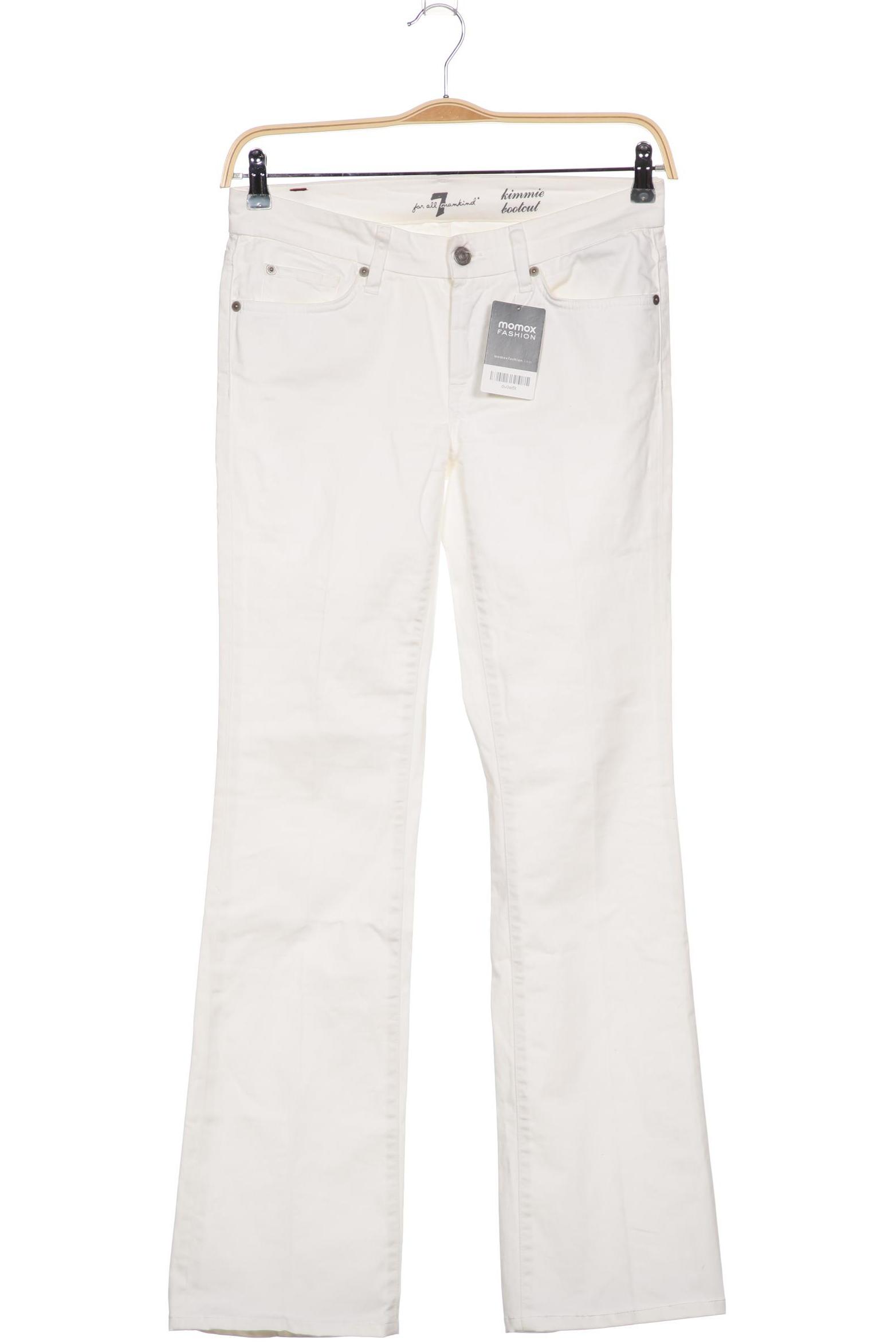 

7 for all mankind Damen Stoffhose, cremeweiß