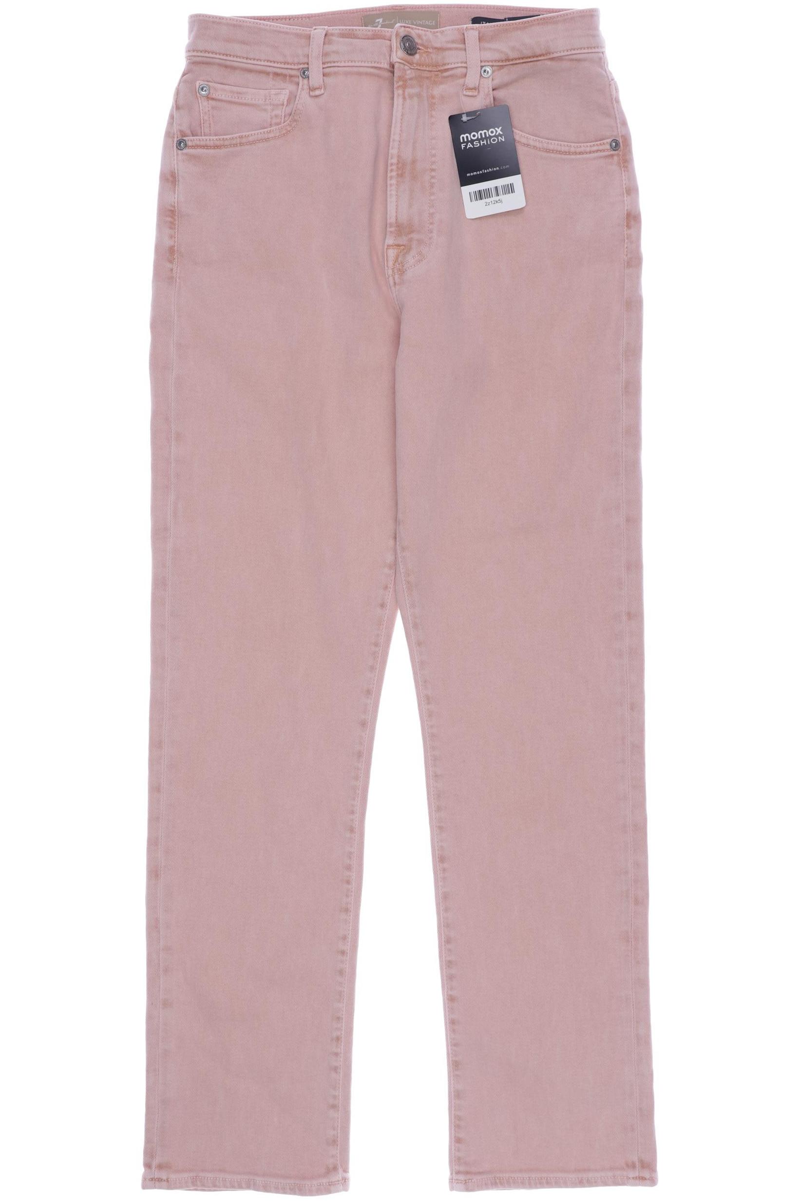 

7 for all mankind Damen Jeans, pink, Gr. 27