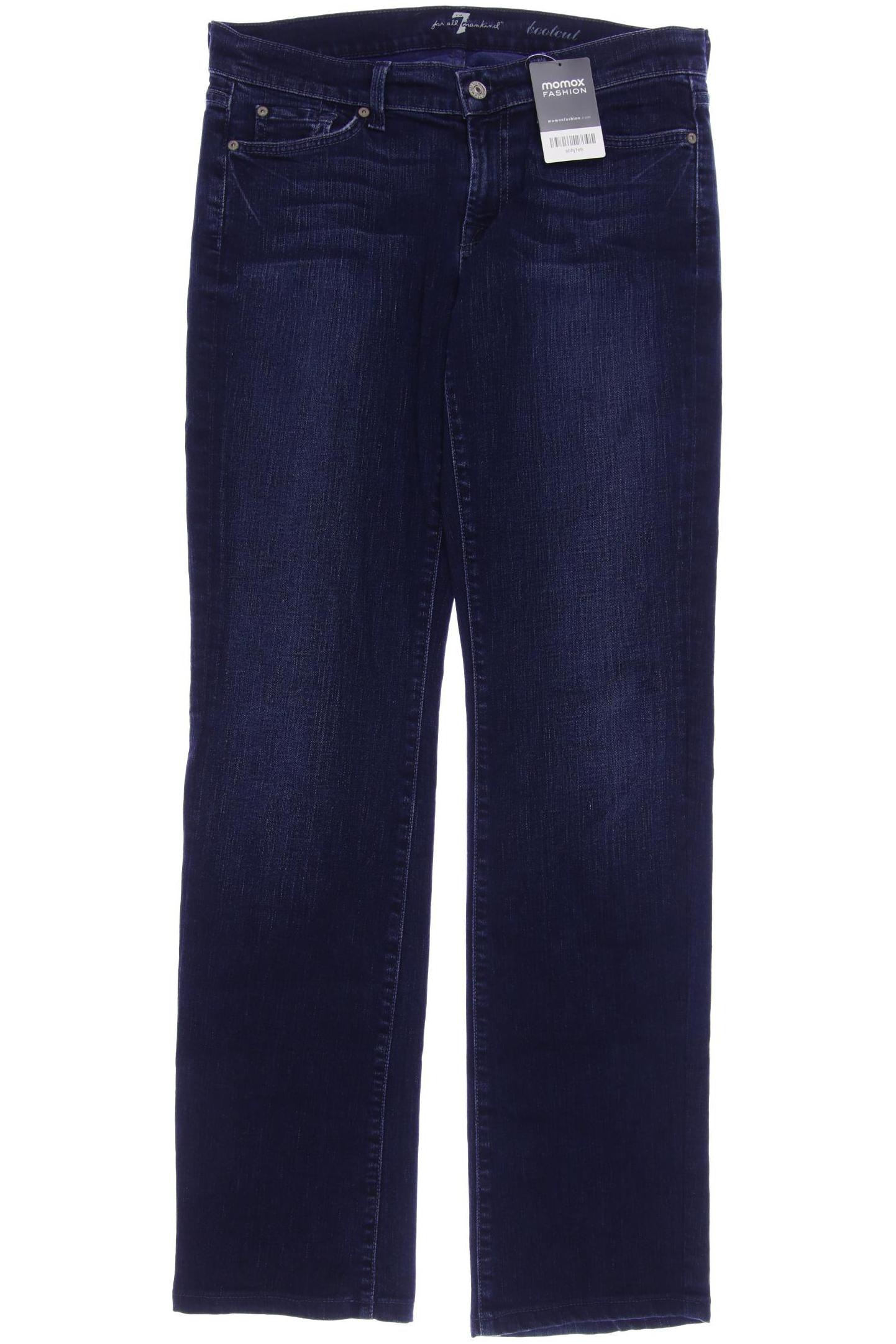

7 for all mankind Damen Jeans, marineblau, Gr. 28