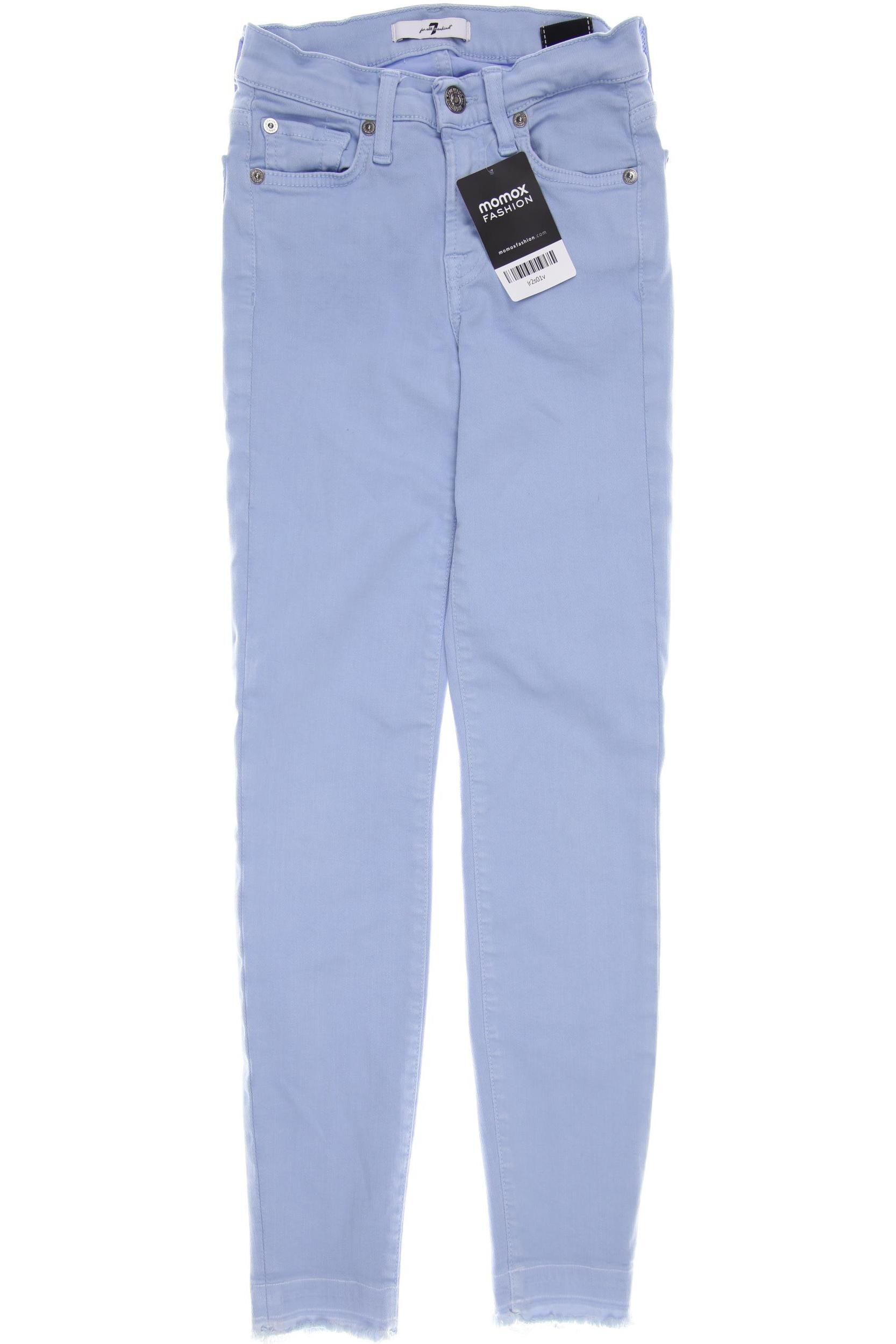 

7 for all mankind Damen Jeans, hellblau, Gr. 23