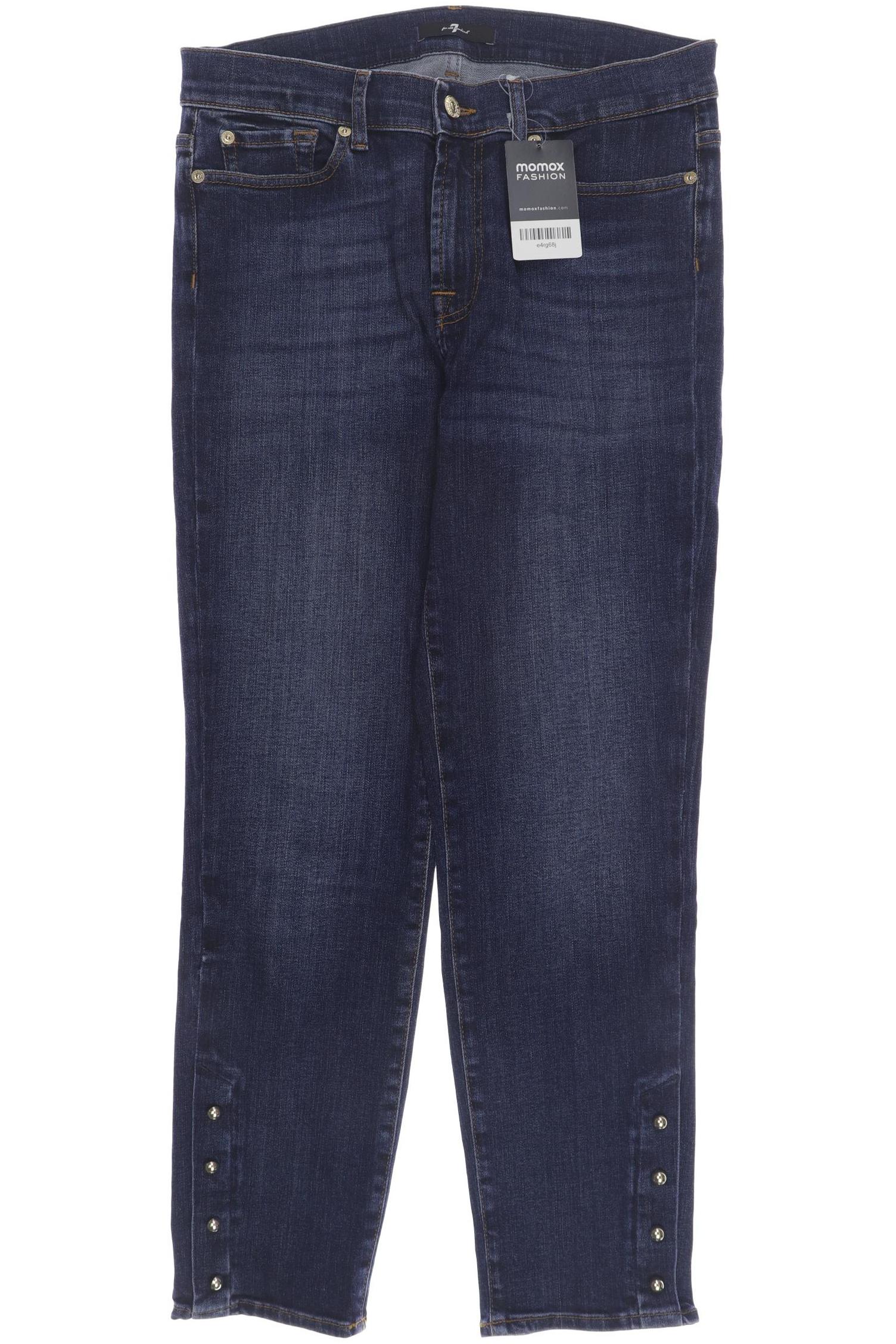 

7 for all mankind Damen Jeans, marineblau