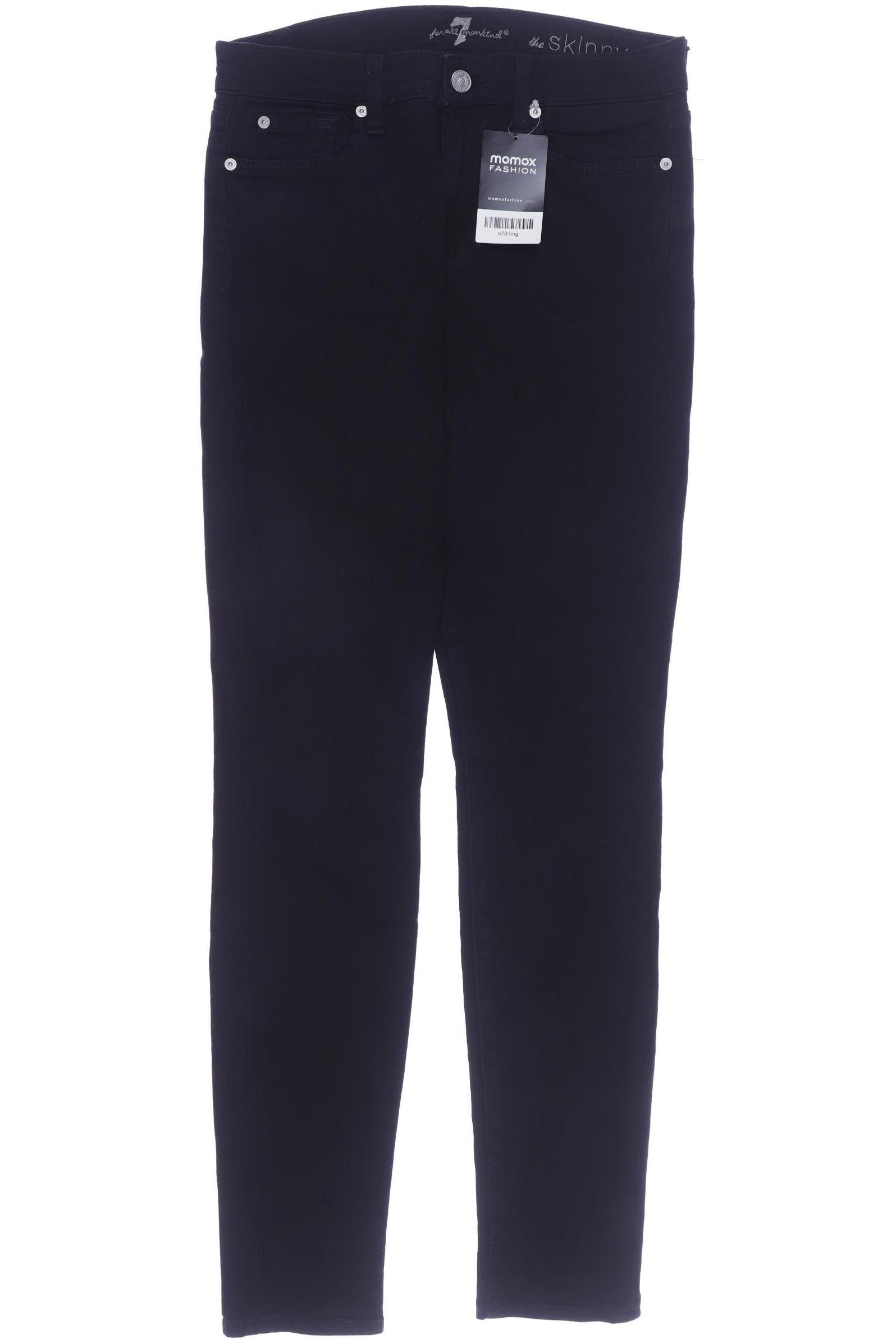 

7 for all mankind Damen Jeans, schwarz, Gr. 27