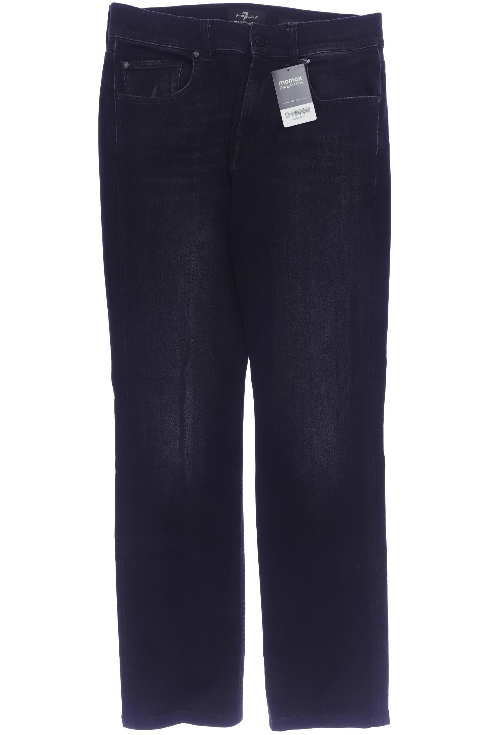 

7 for all mankind Herren Jeans, marineblau, Gr. 31