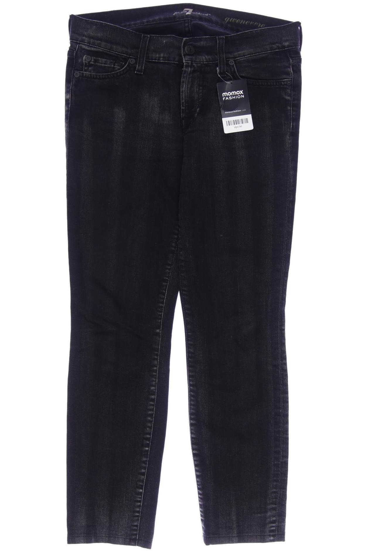 

7 for all mankind Damen Jeans, schwarz, Gr. 27