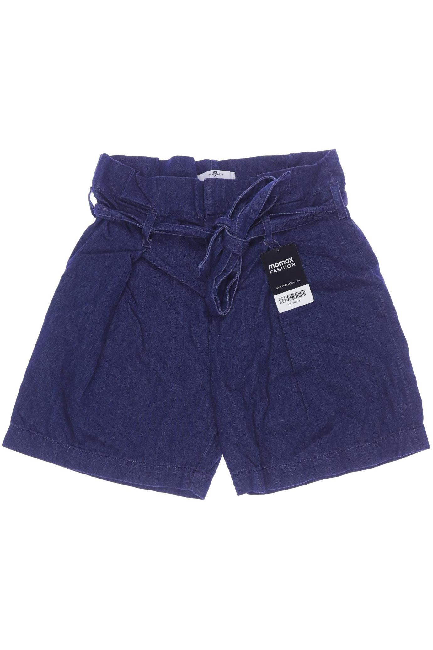 

7 for all mankind Damen Shorts, marineblau, Gr. 28