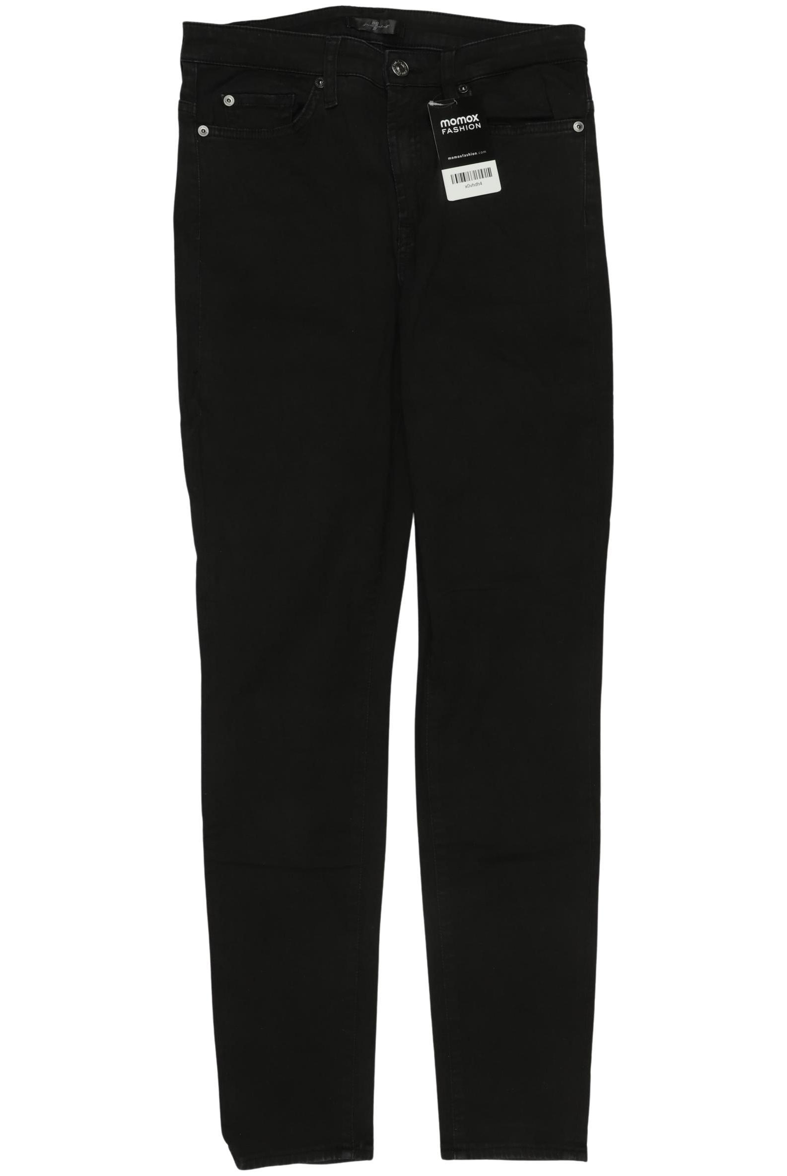 

7 for all mankind Damen Jeans, schwarz, Gr. 28