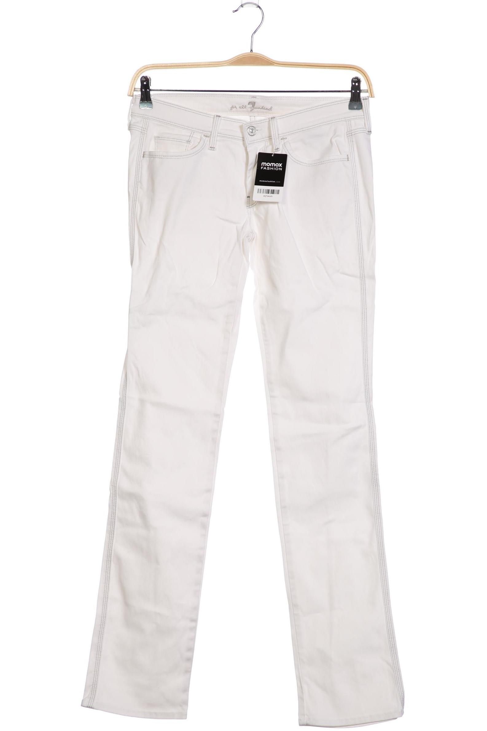 

7 for all mankind Damen Jeans, weiß, Gr. 29