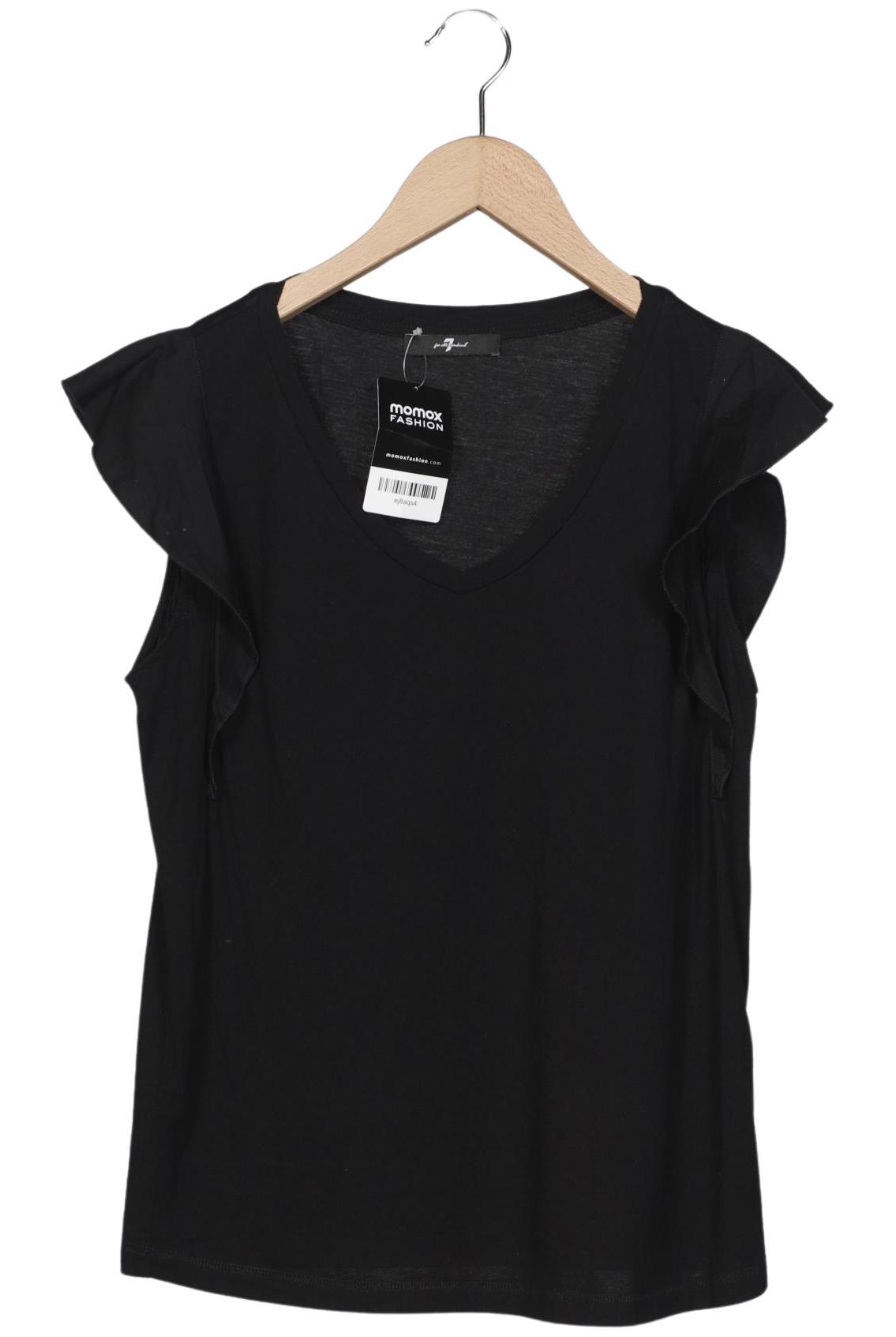 

7 for all mankind Damen T-Shirt, schwarz, Gr. 38