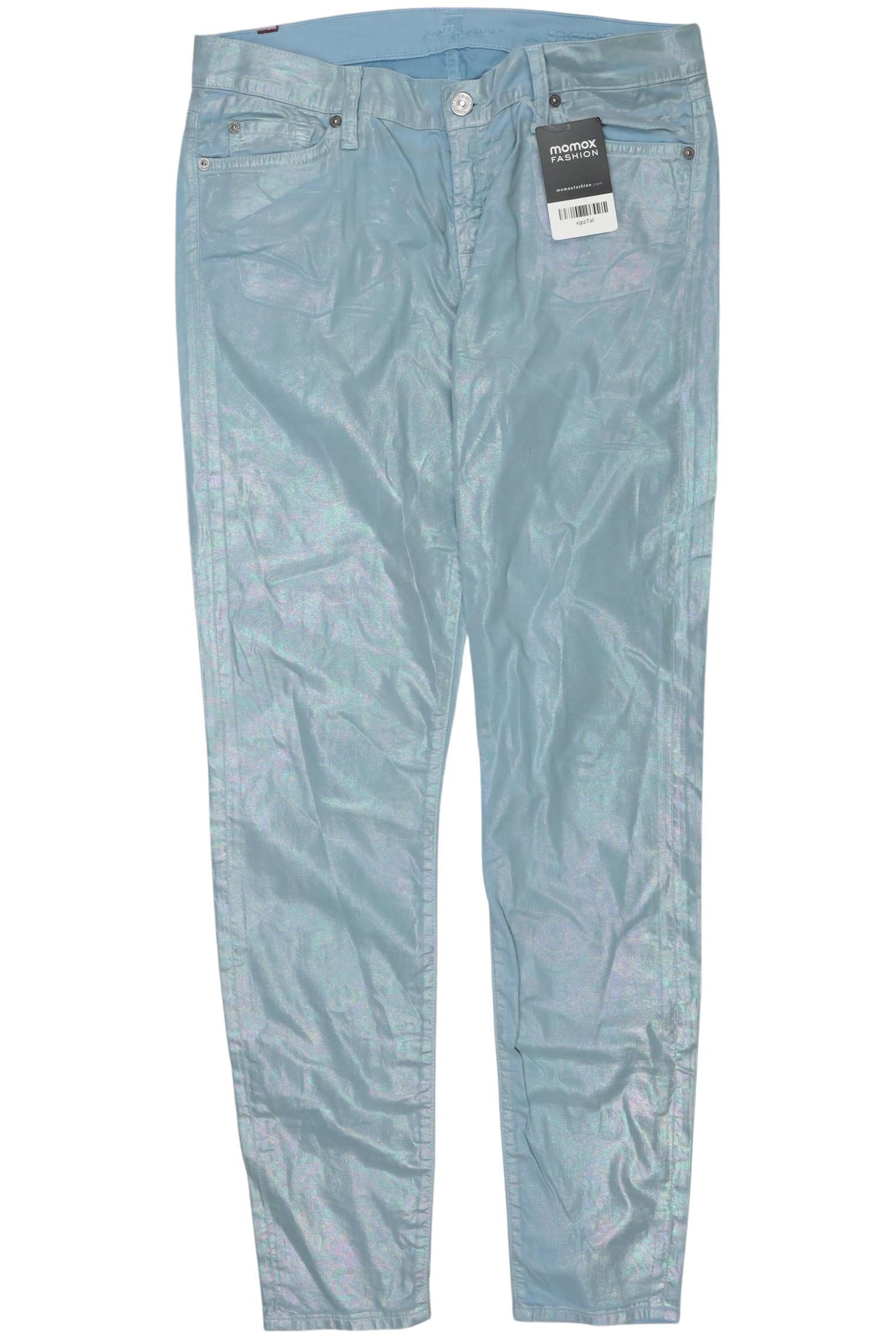 

7 for all mankind Damen Stoffhose, hellblau, Gr. 30