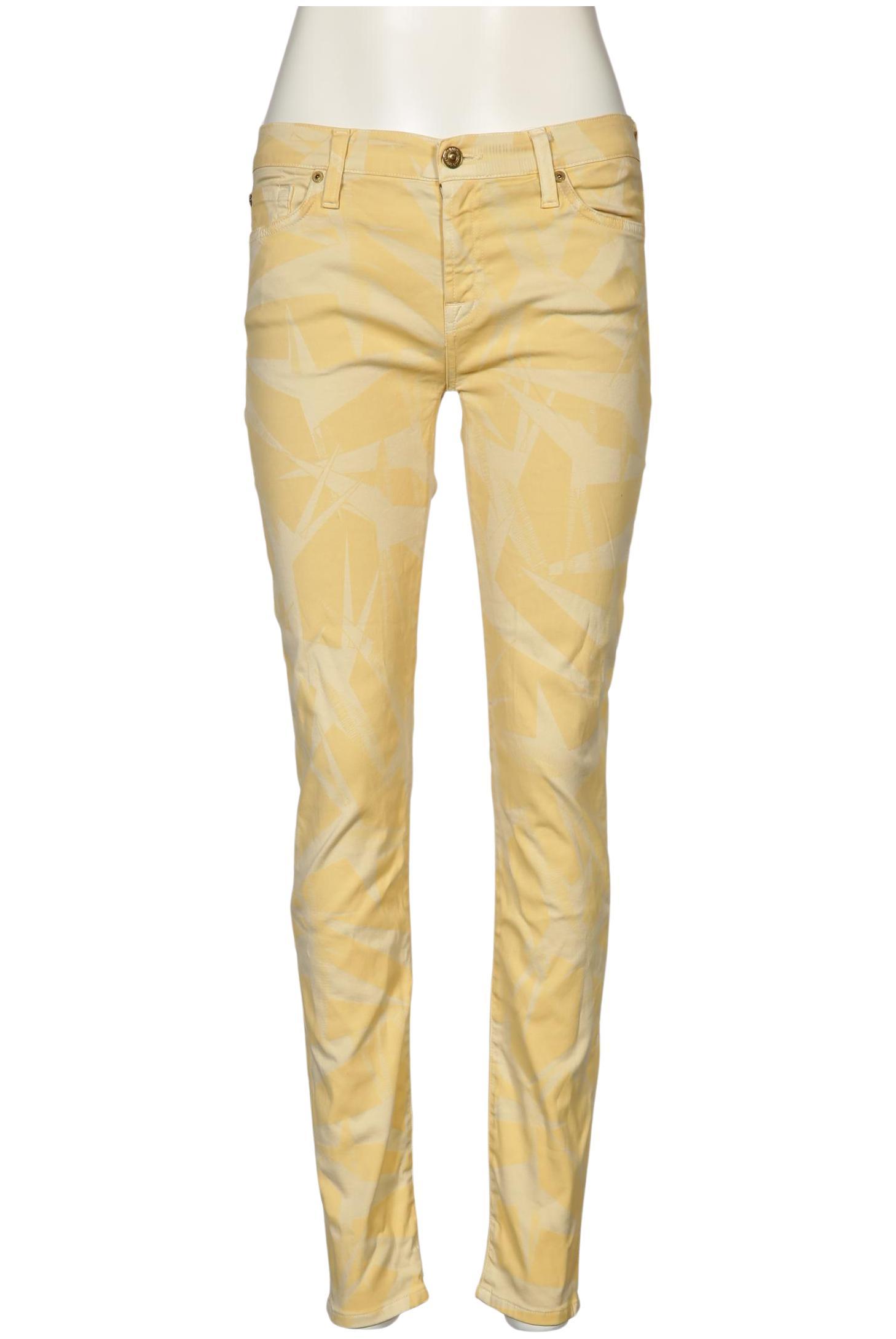 

7 for all mankind Damen Stoffhose, gelb, Gr. 29