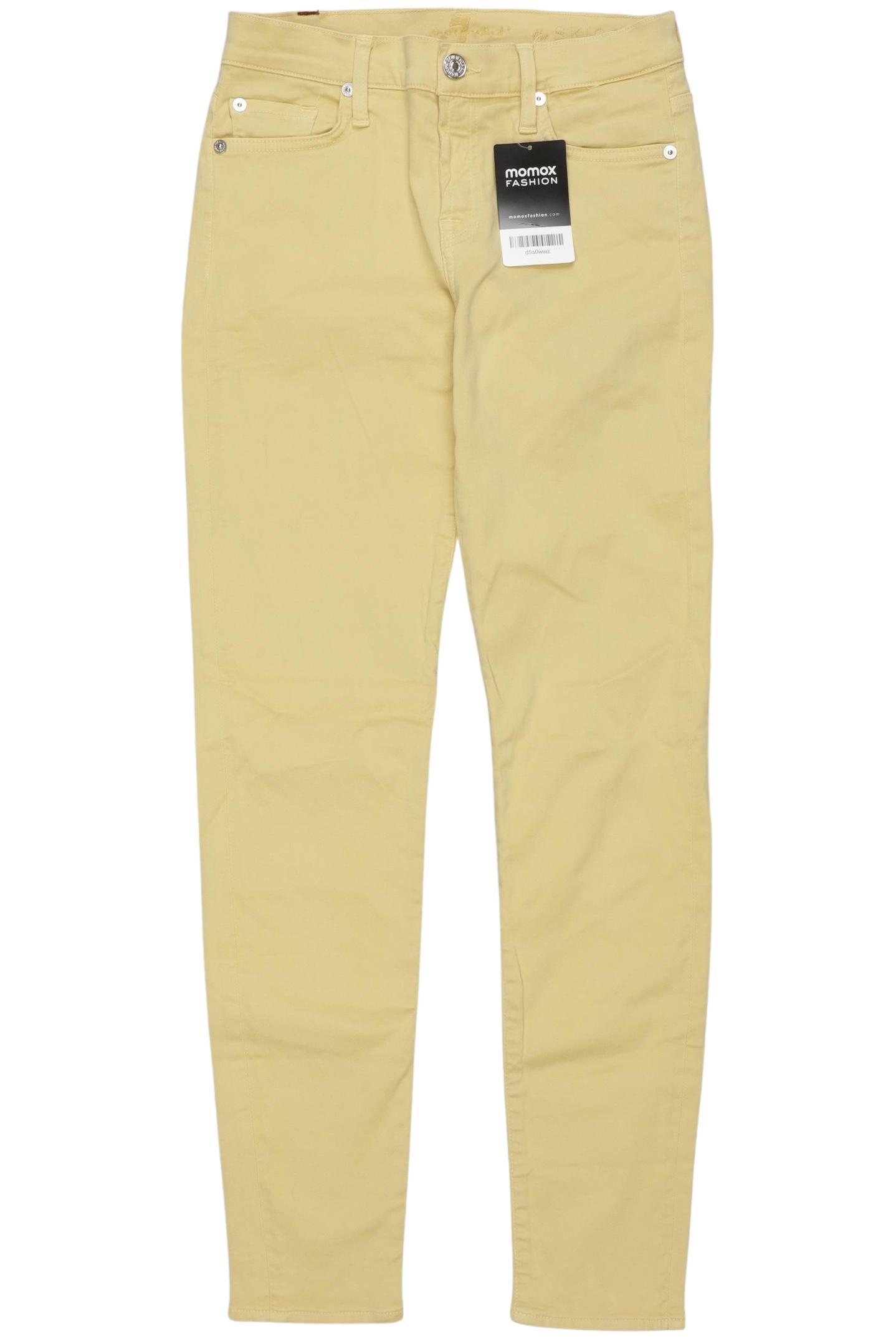 

7 for all mankind Damen Jeans, beige, Gr. 24
