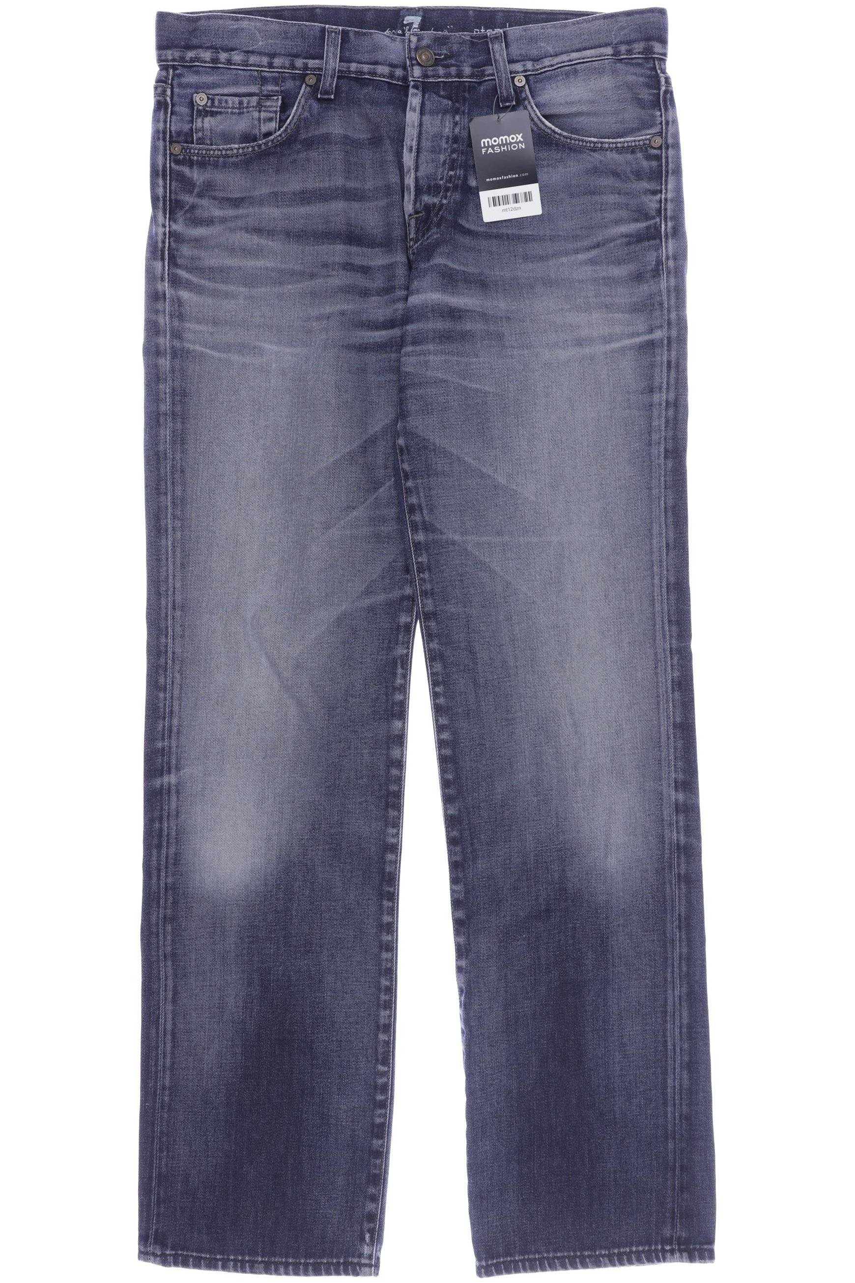 

7 for all mankind Herren Jeans, blau