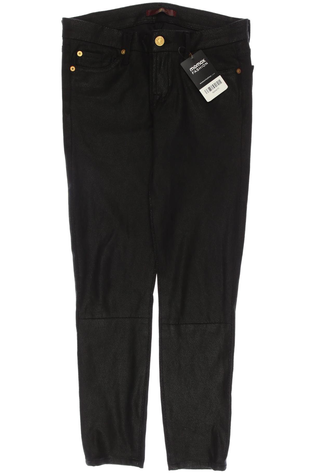 

7 for all mankind Damen Stoffhose, schwarz, Gr. 26