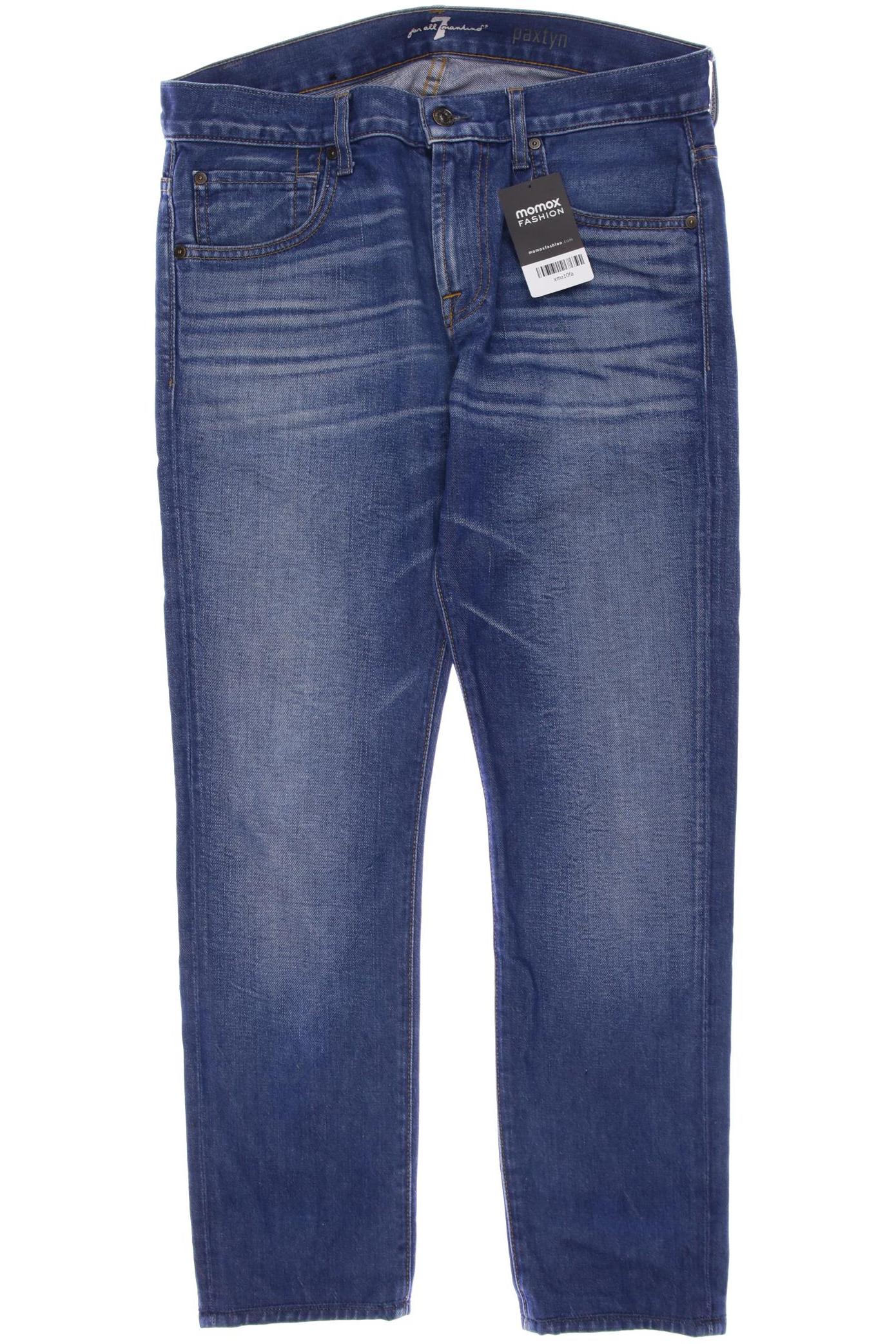 

7 for all mankind Herren Jeans, blau