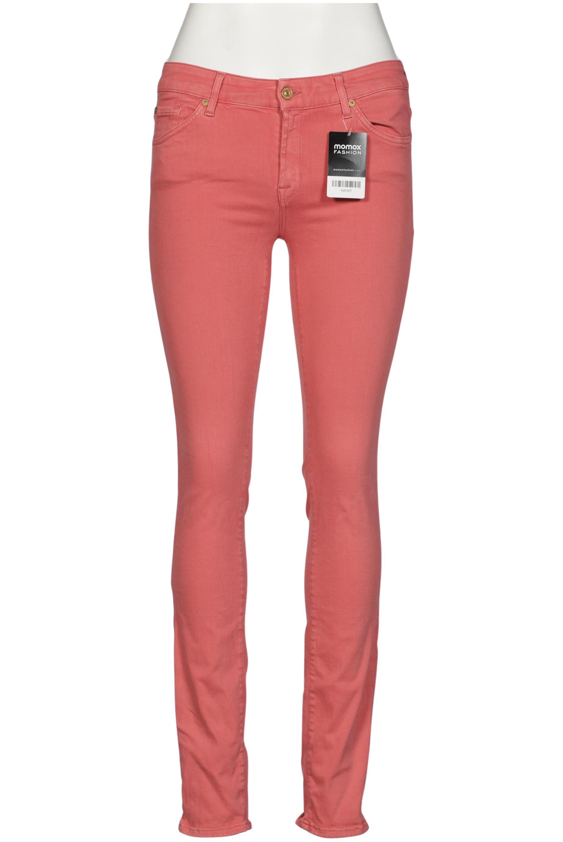 

7 for all mankind Damen Jeans, pink, Gr. 31