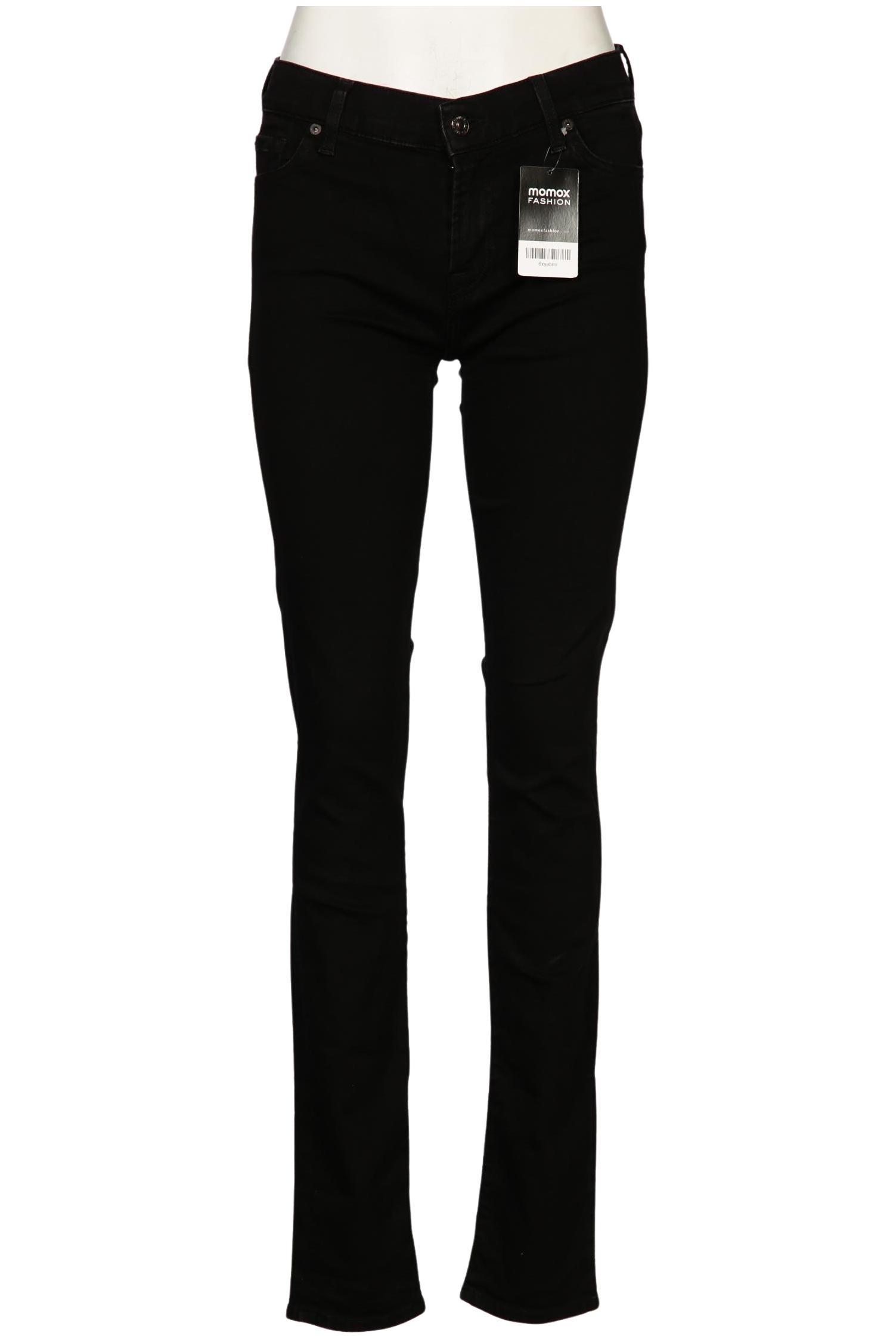 

7 for all mankind Damen Jeans, schwarz, Gr. 30