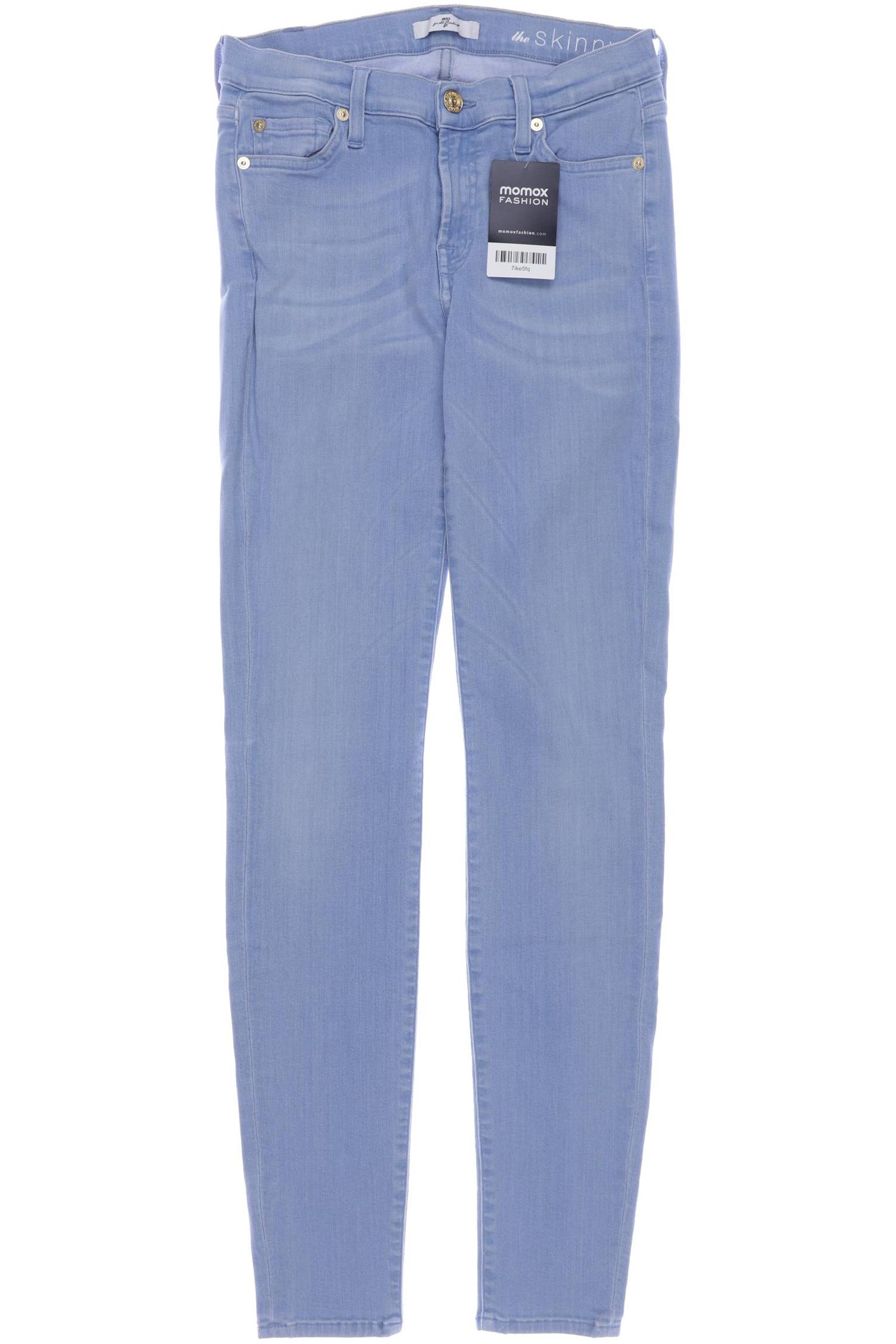 

7 for all mankind Damen Jeans, hellblau, Gr. 0