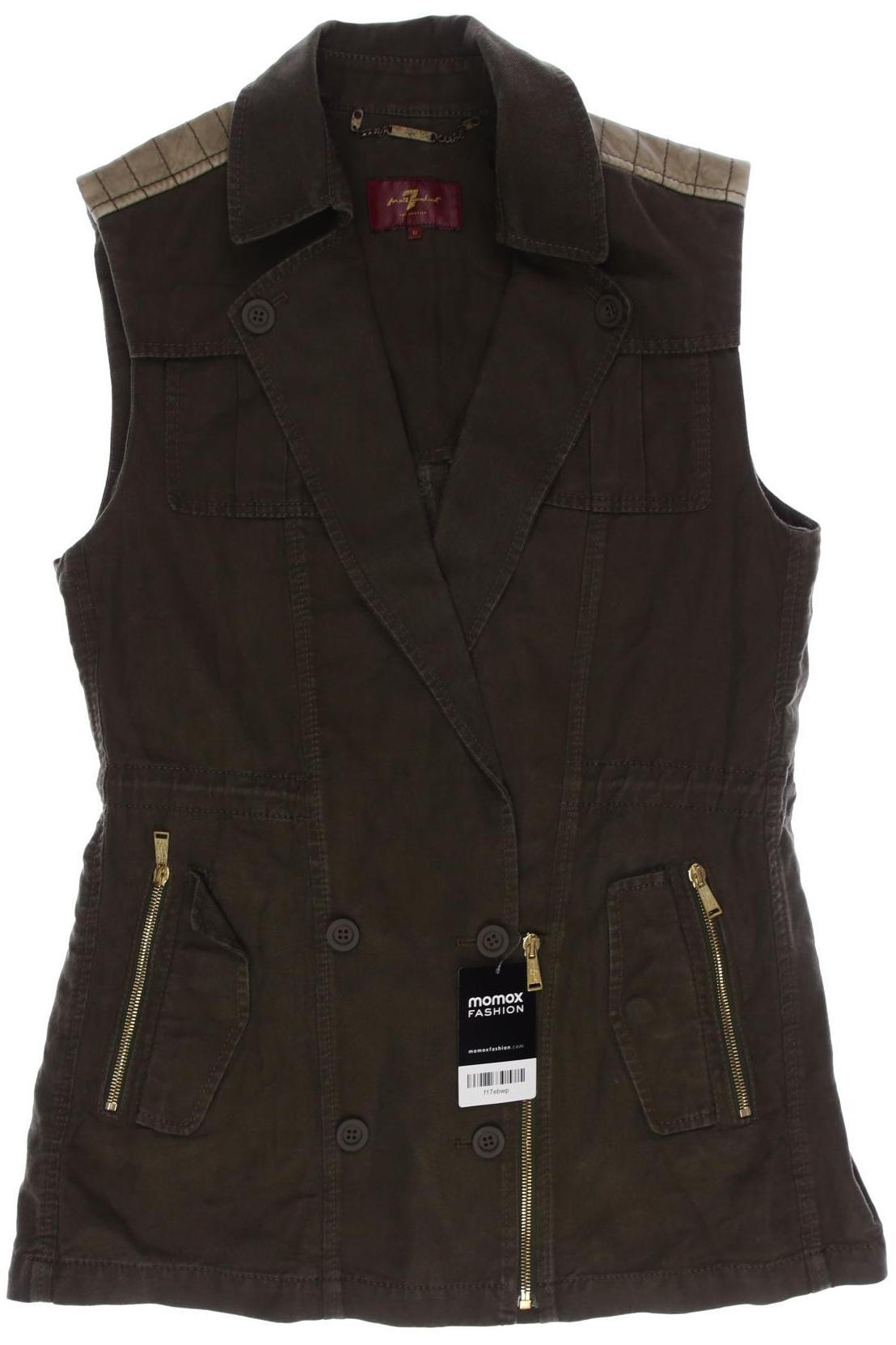 

7 for all mankind Damen Weste, grün, Gr. 38