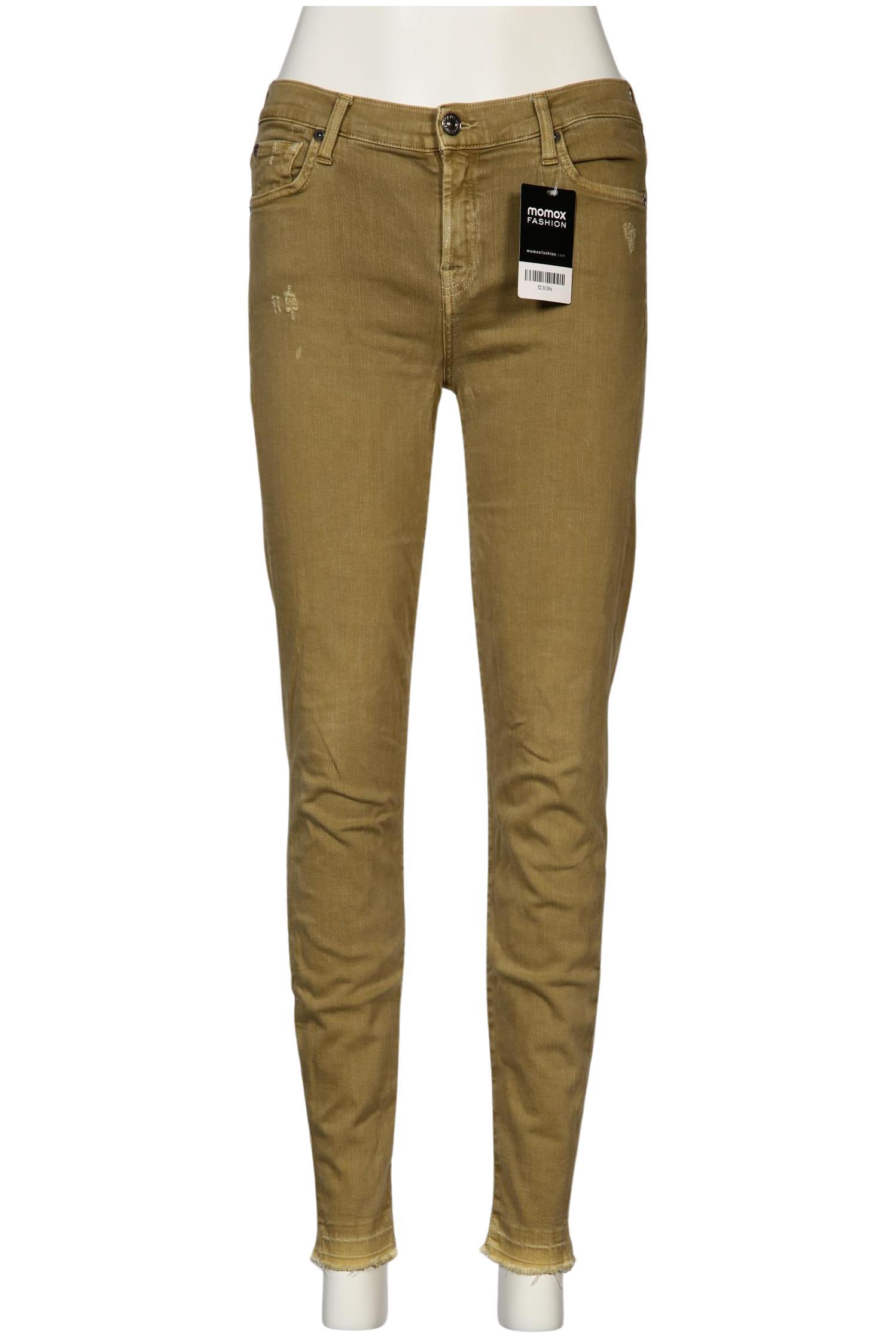 

7 for all mankind Damen Jeans, beige, Gr. 28