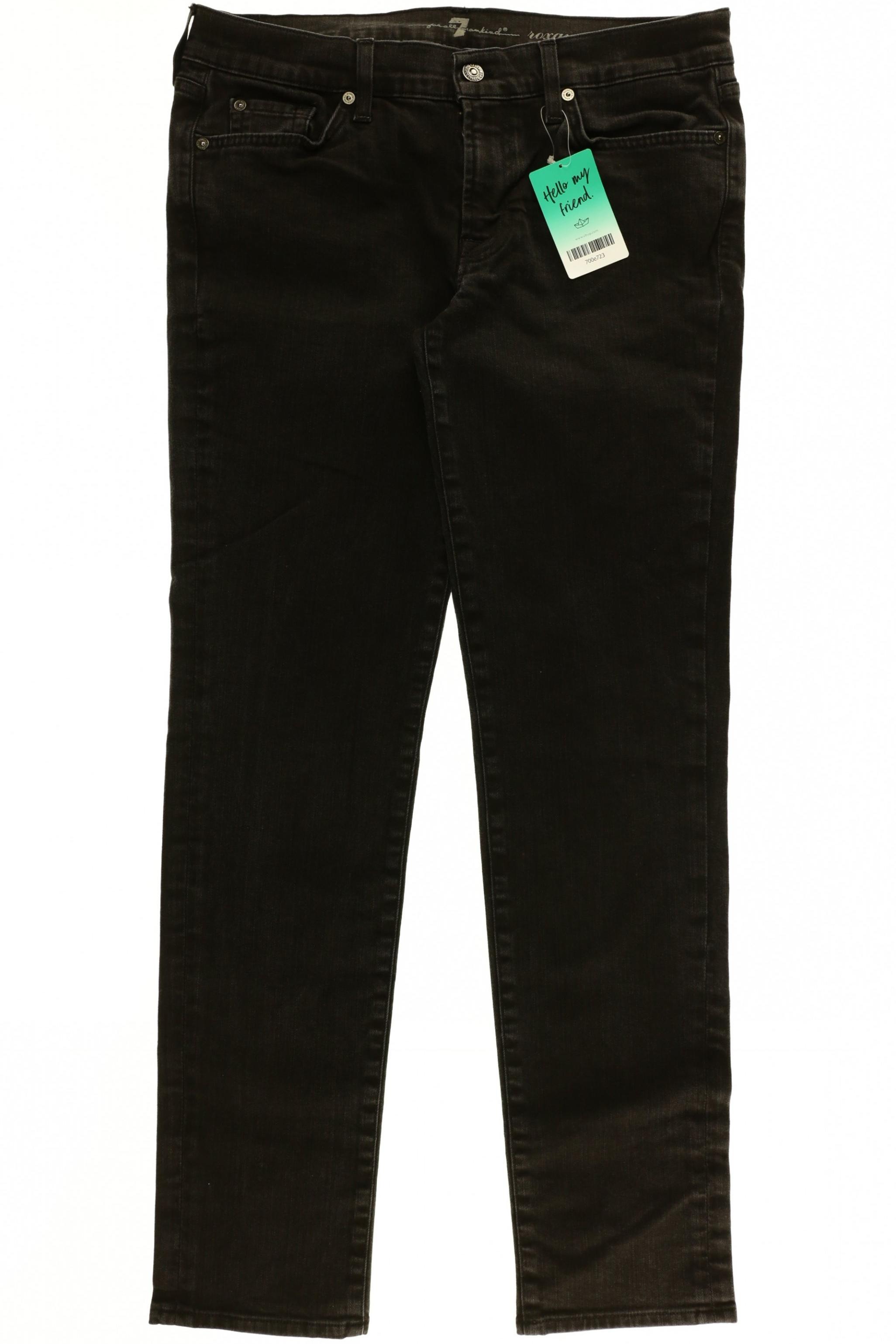 

7 for all mankind Damen Jeans, schwarz, Gr. 32