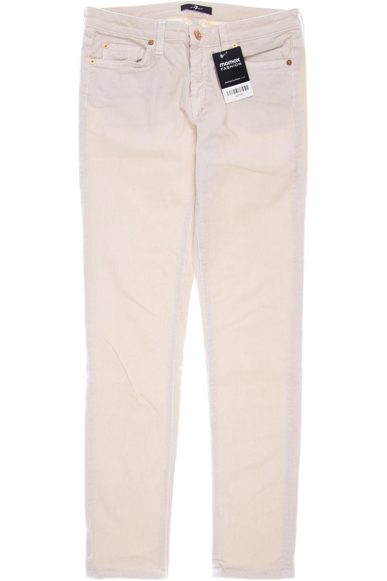

7 for all mankind Damen Stoffhose, beige