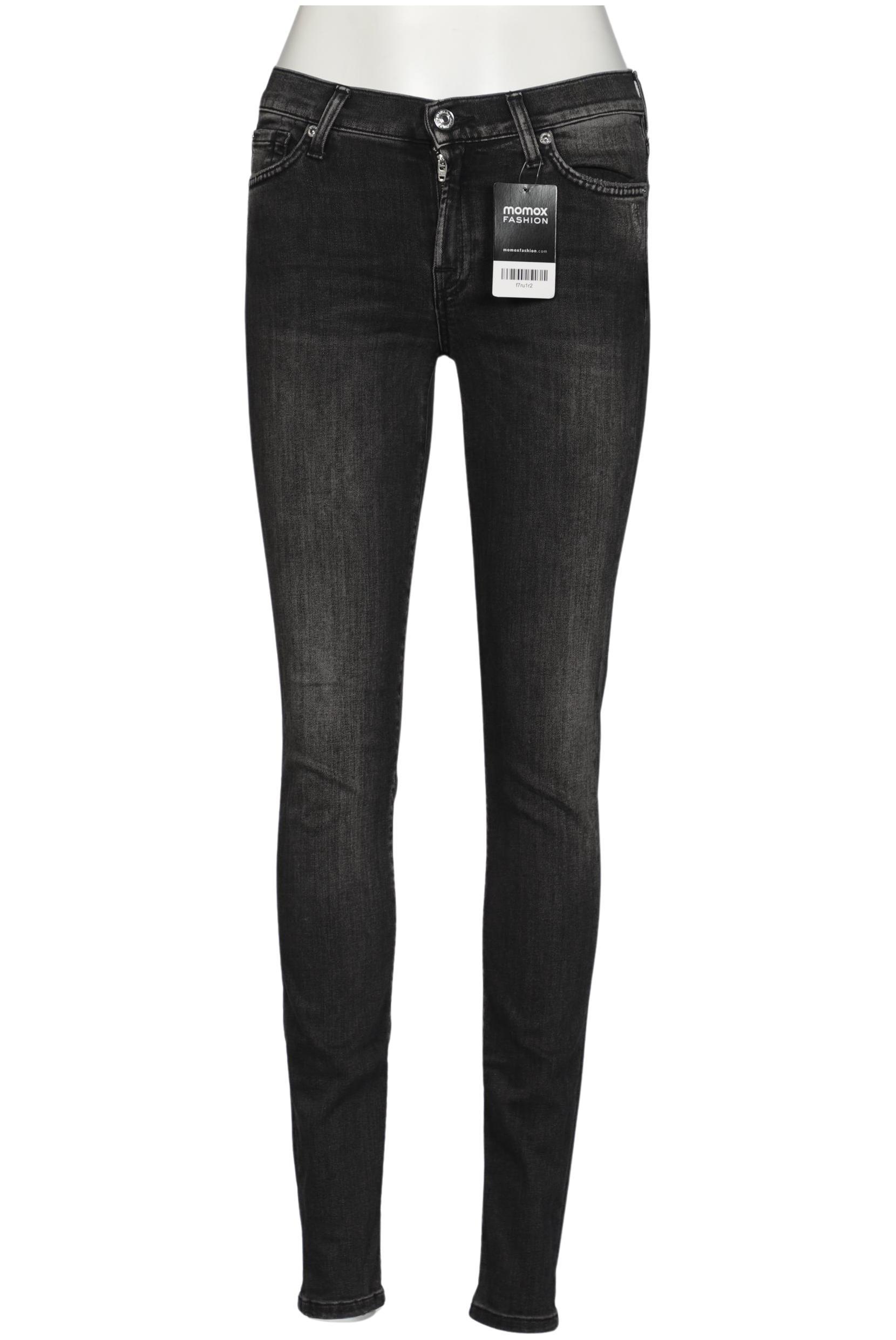 

7 for all mankind Damen Jeans, schwarz, Gr. 27