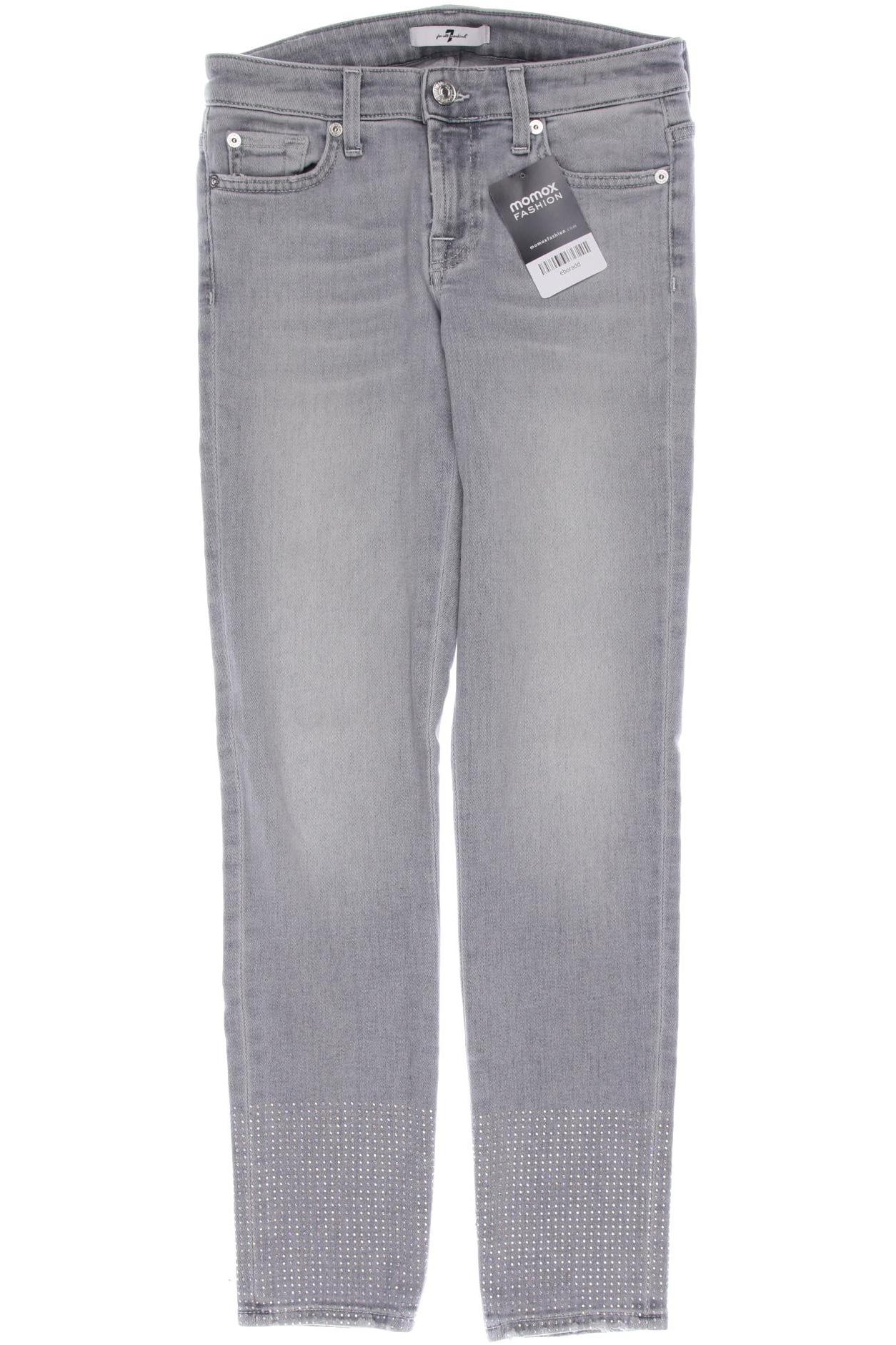 

7 for all mankind Damen Jeans, grau, Gr. 24