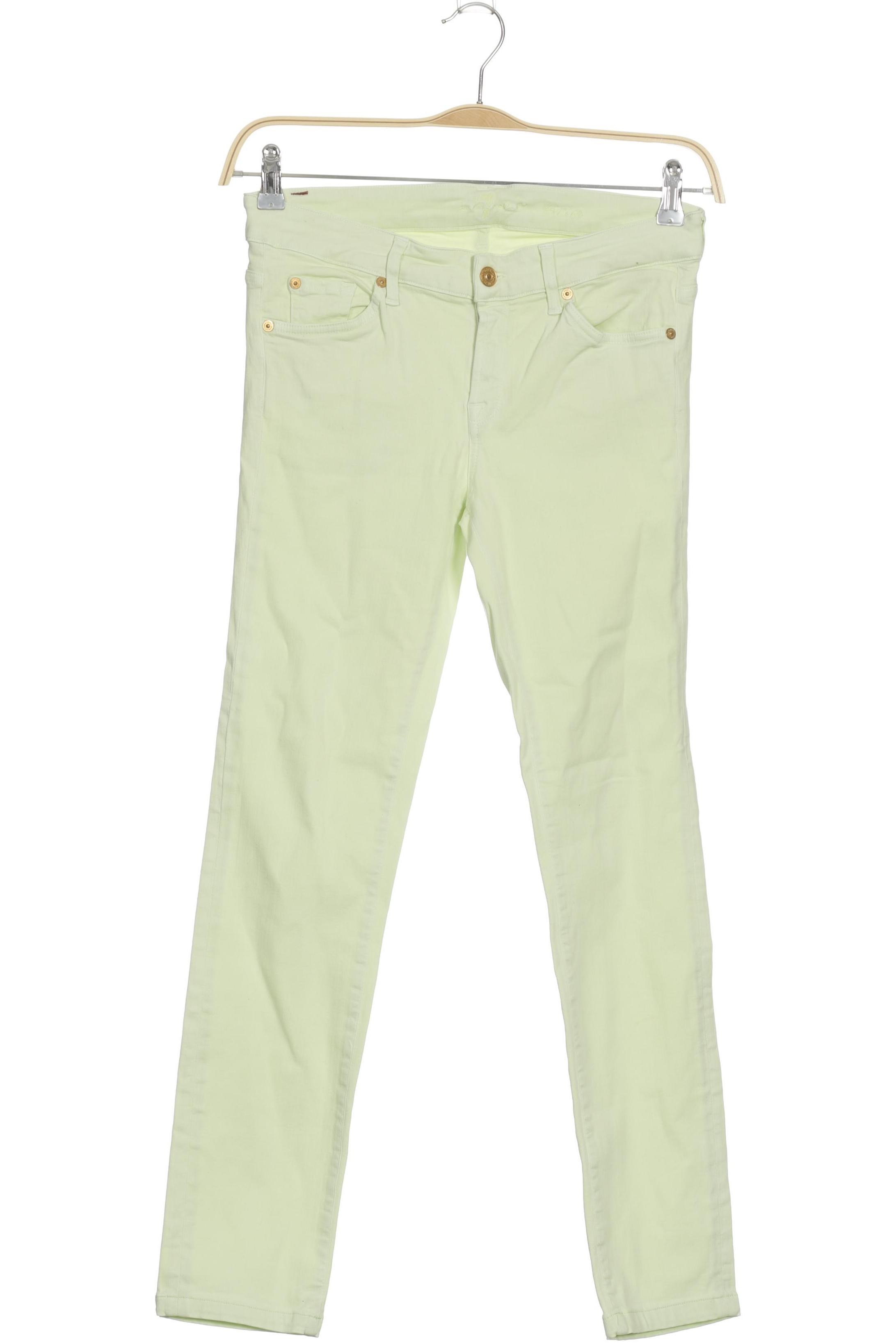 

7 for all mankind Damen Jeans, grün, Gr. 29