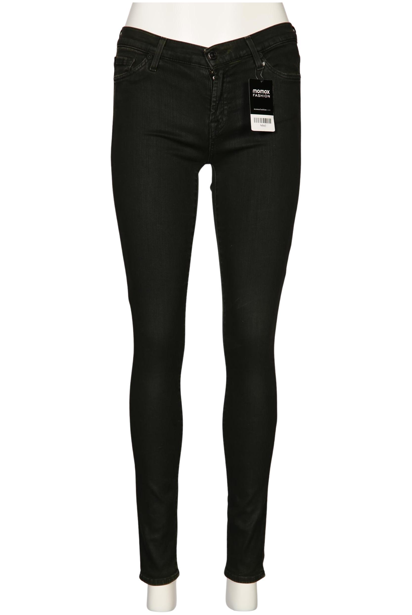 

7 for all mankind Damen Jeans, grün, Gr. 28
