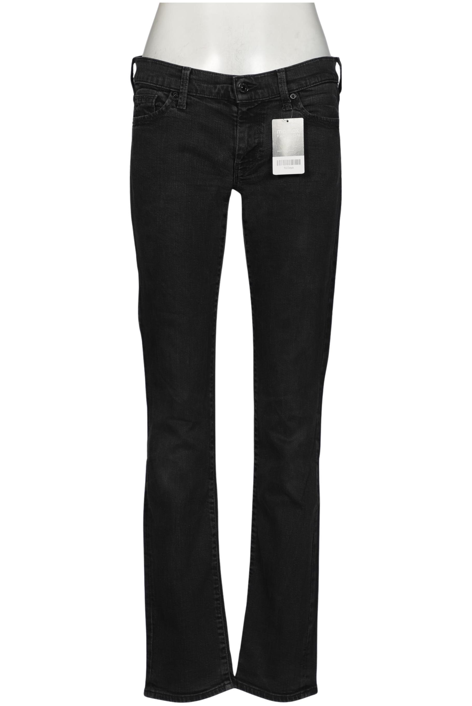 

7 for all mankind Damen Jeans, schwarz, Gr. 30