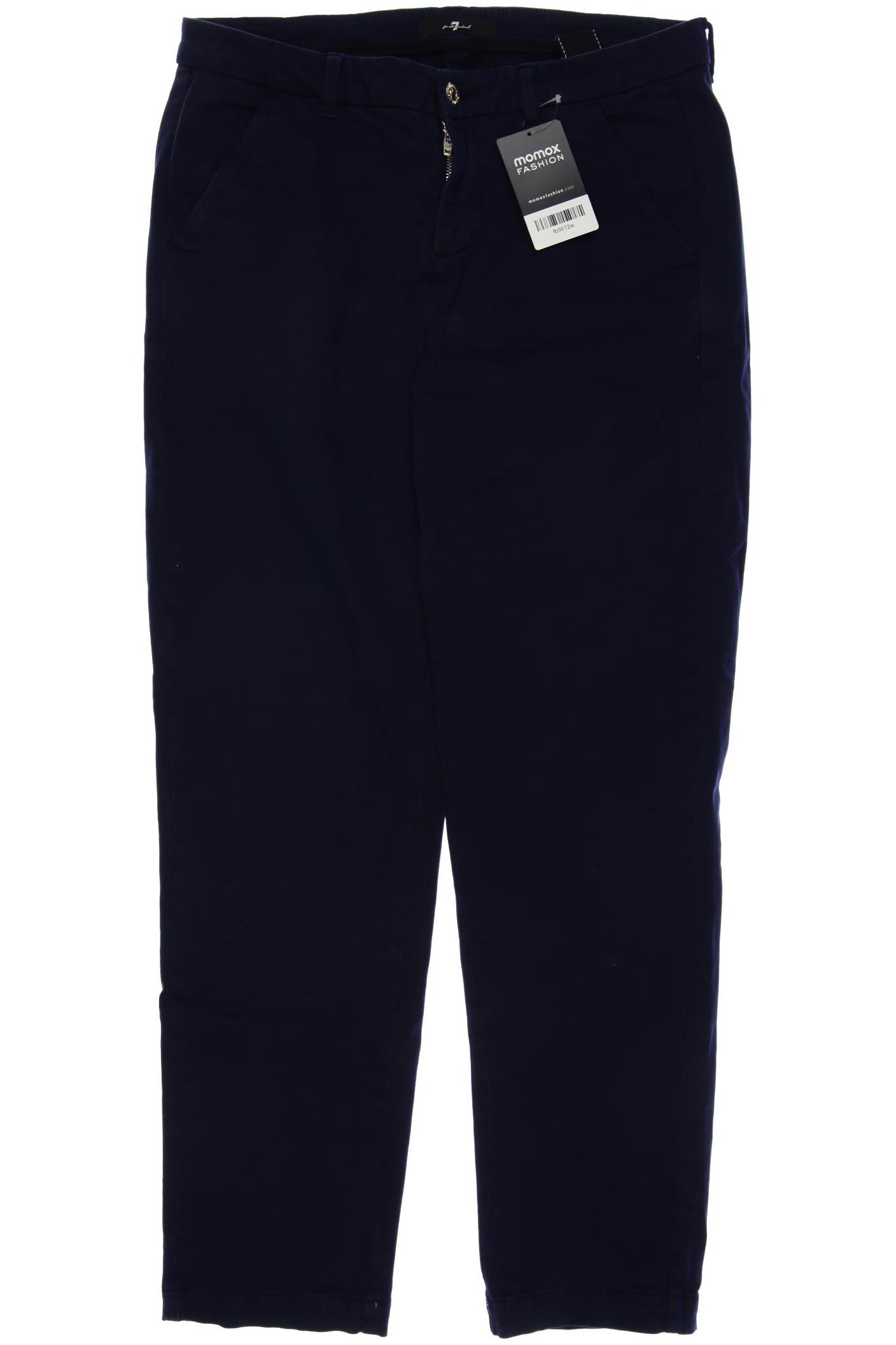

7 for all mankind Damen Stoffhose, marineblau, Gr. 29