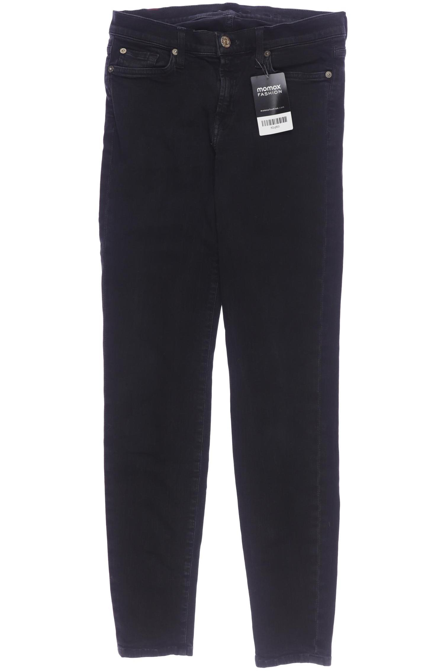 

7 for all mankind Damen Jeans, schwarz, Gr. 28