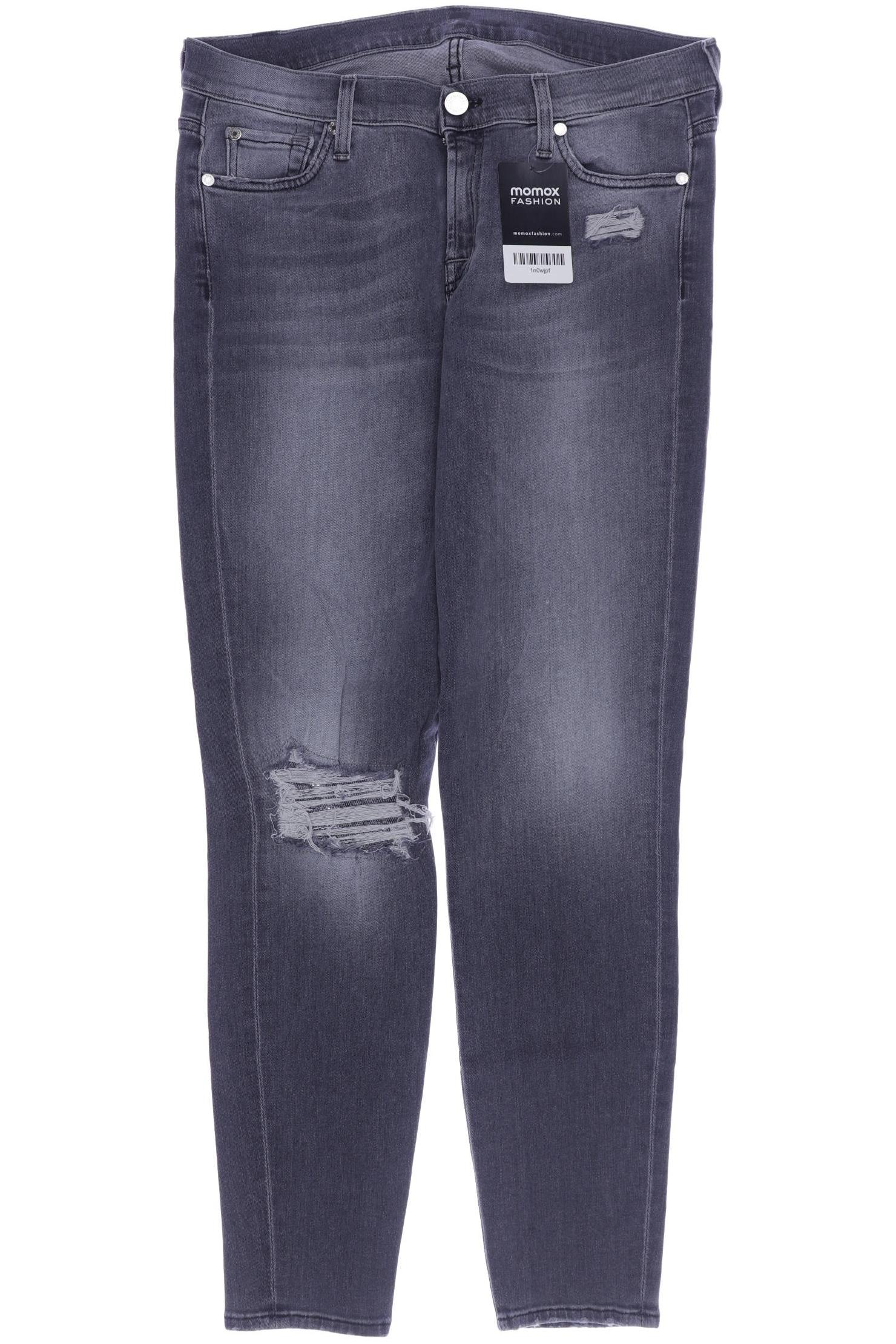 

7 for all mankind Damen Jeans, grau, Gr. 30