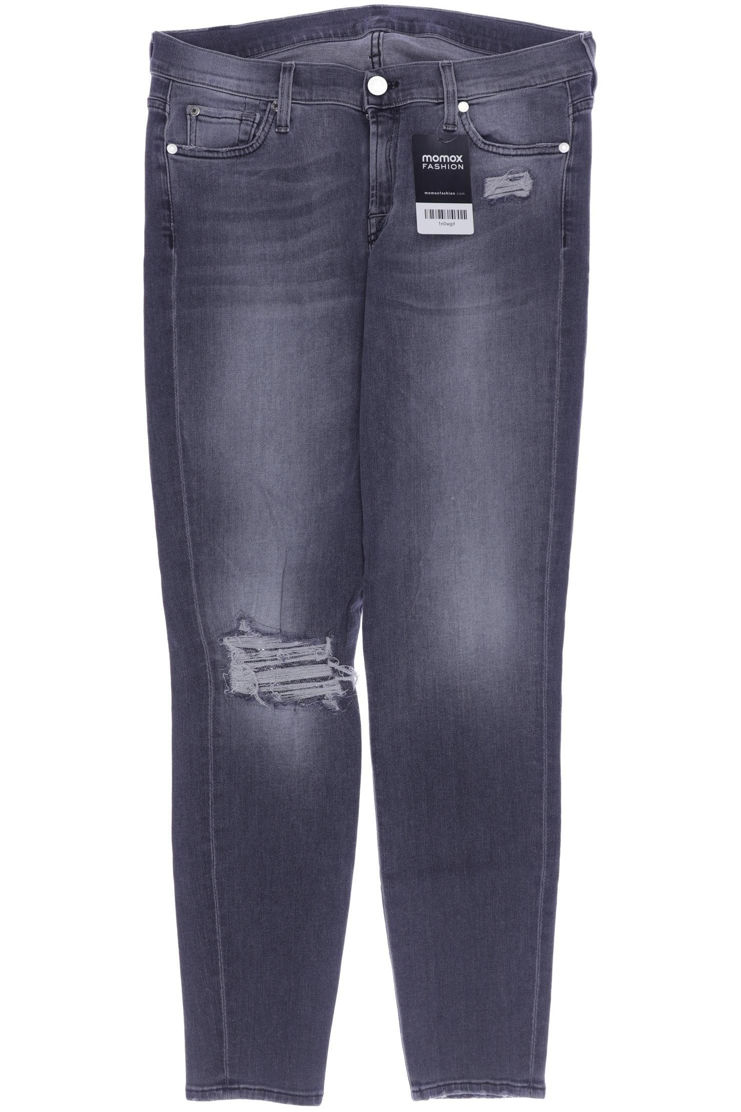 

7 for all mankind Damen Jeans, grau, Gr. 30