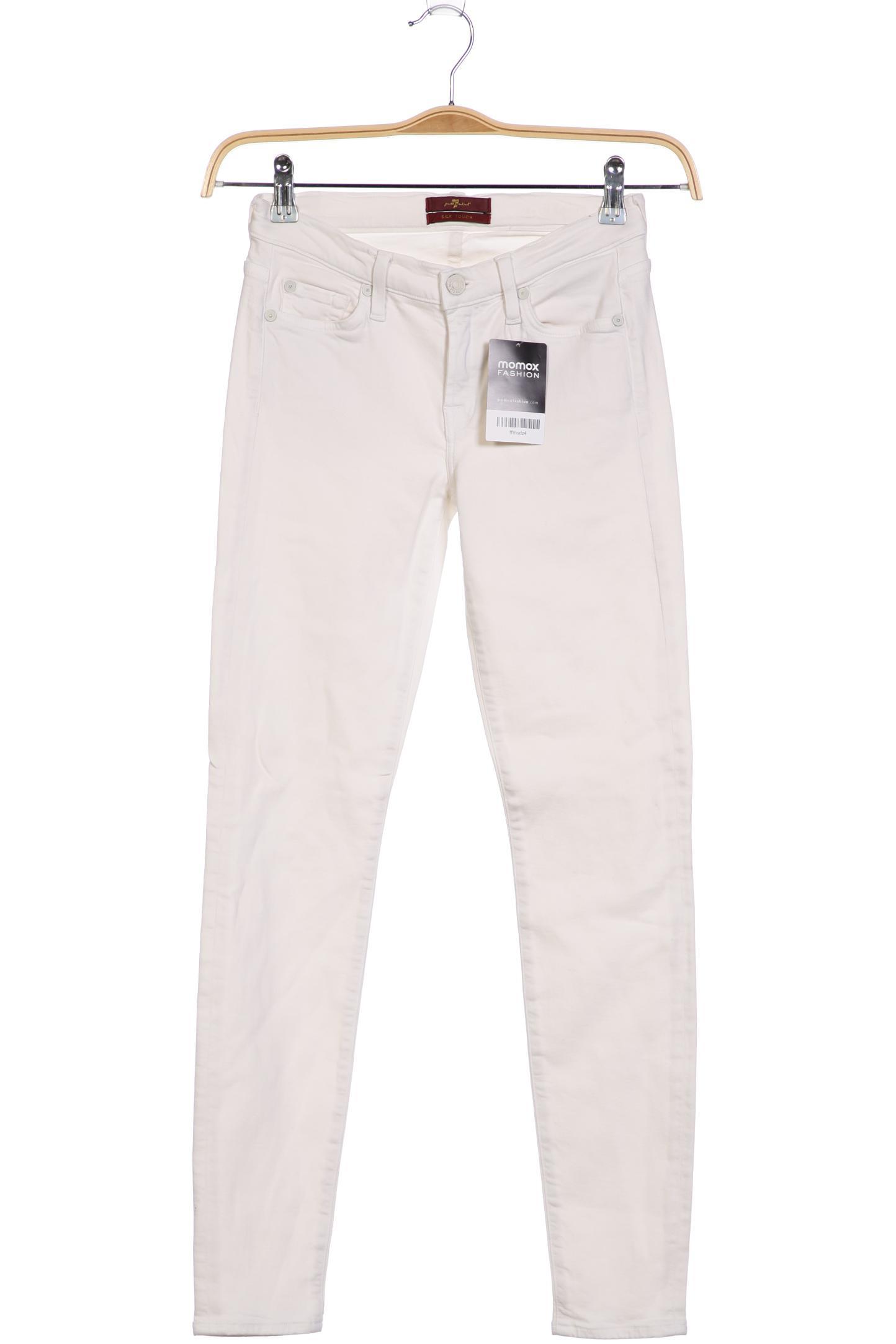 

7 for all mankind Damen Jeans, weiß