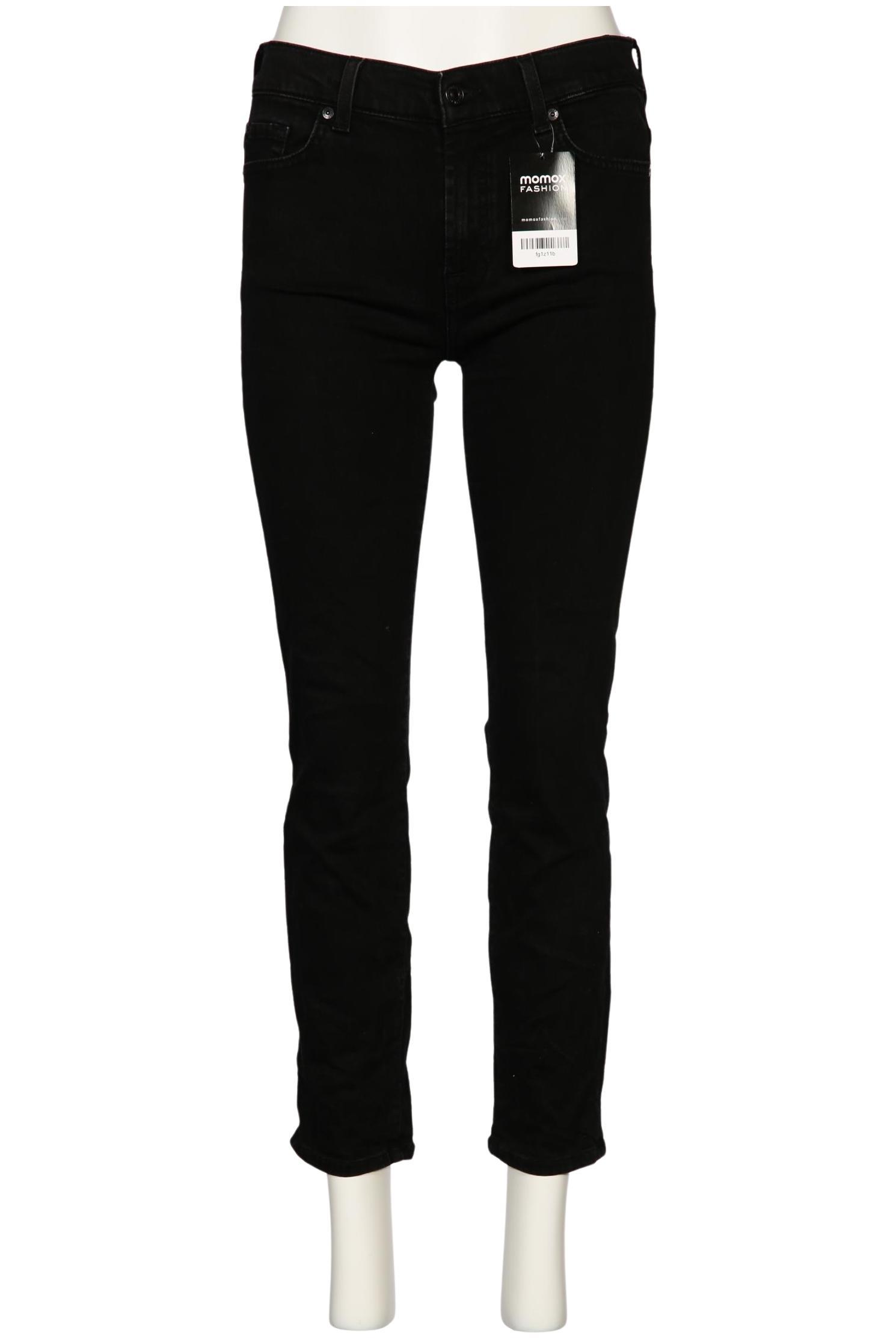 

7 for all mankind Damen Jeans, schwarz, Gr. 28