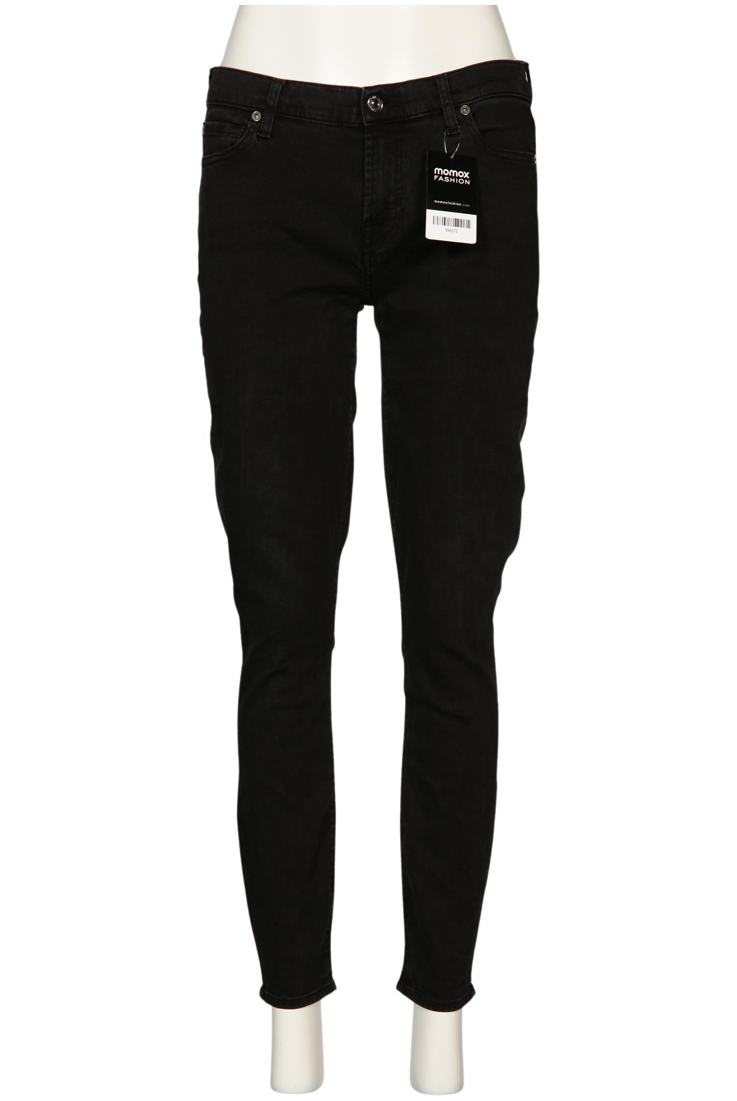 

7 for all mankind Damen Jeans, schwarz, Gr. 30