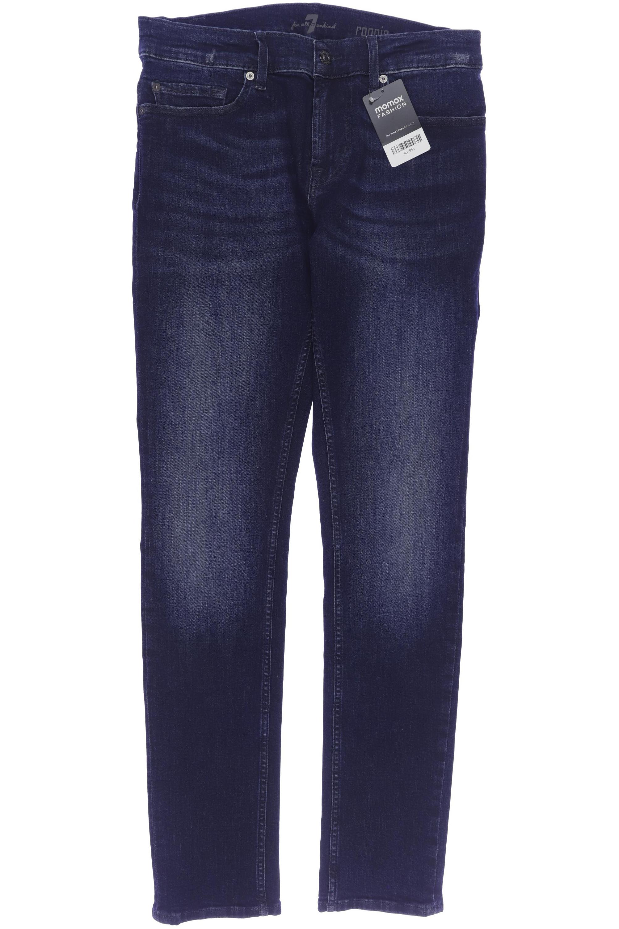 

7 for all mankind Herren Jeans, marineblau, Gr. 29