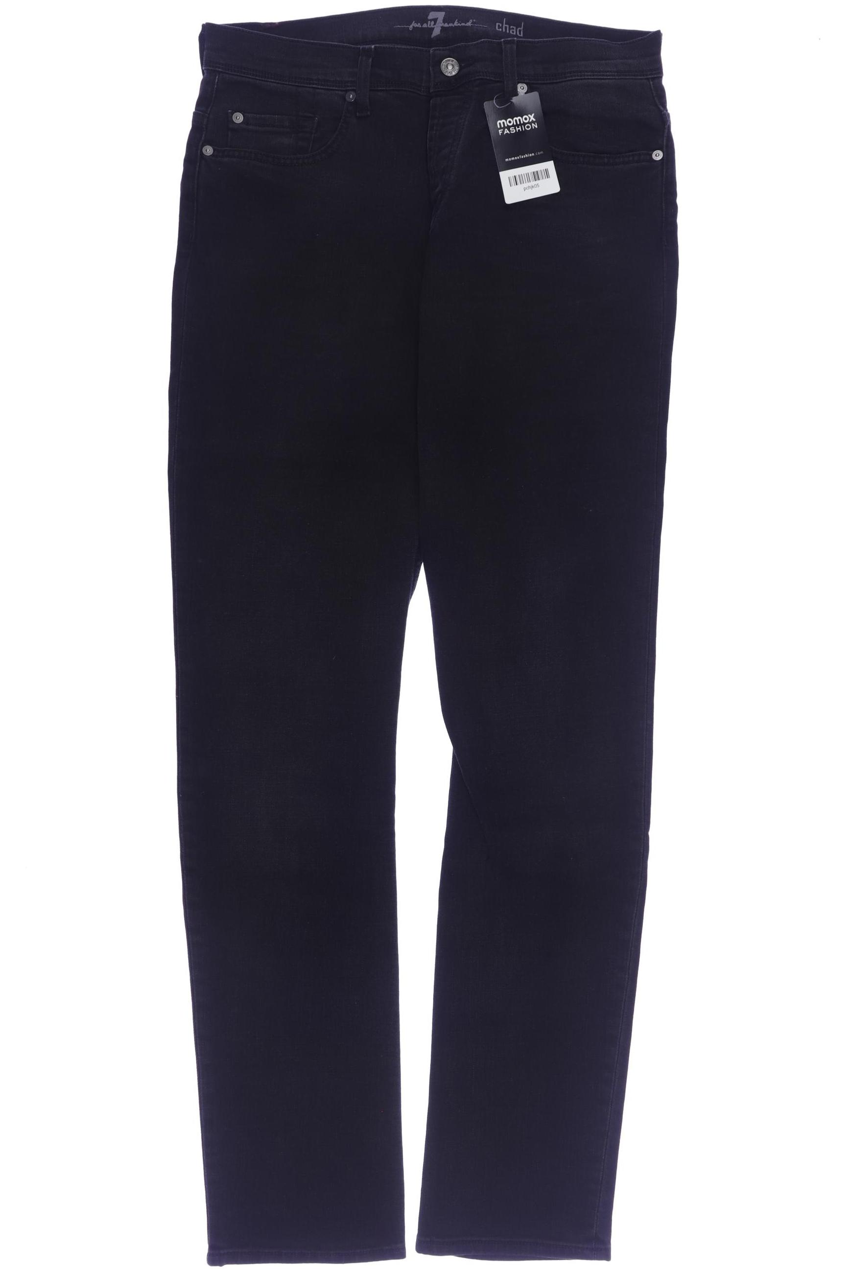 

7 for all mankind Herren Jeans, schwarz, Gr. 31