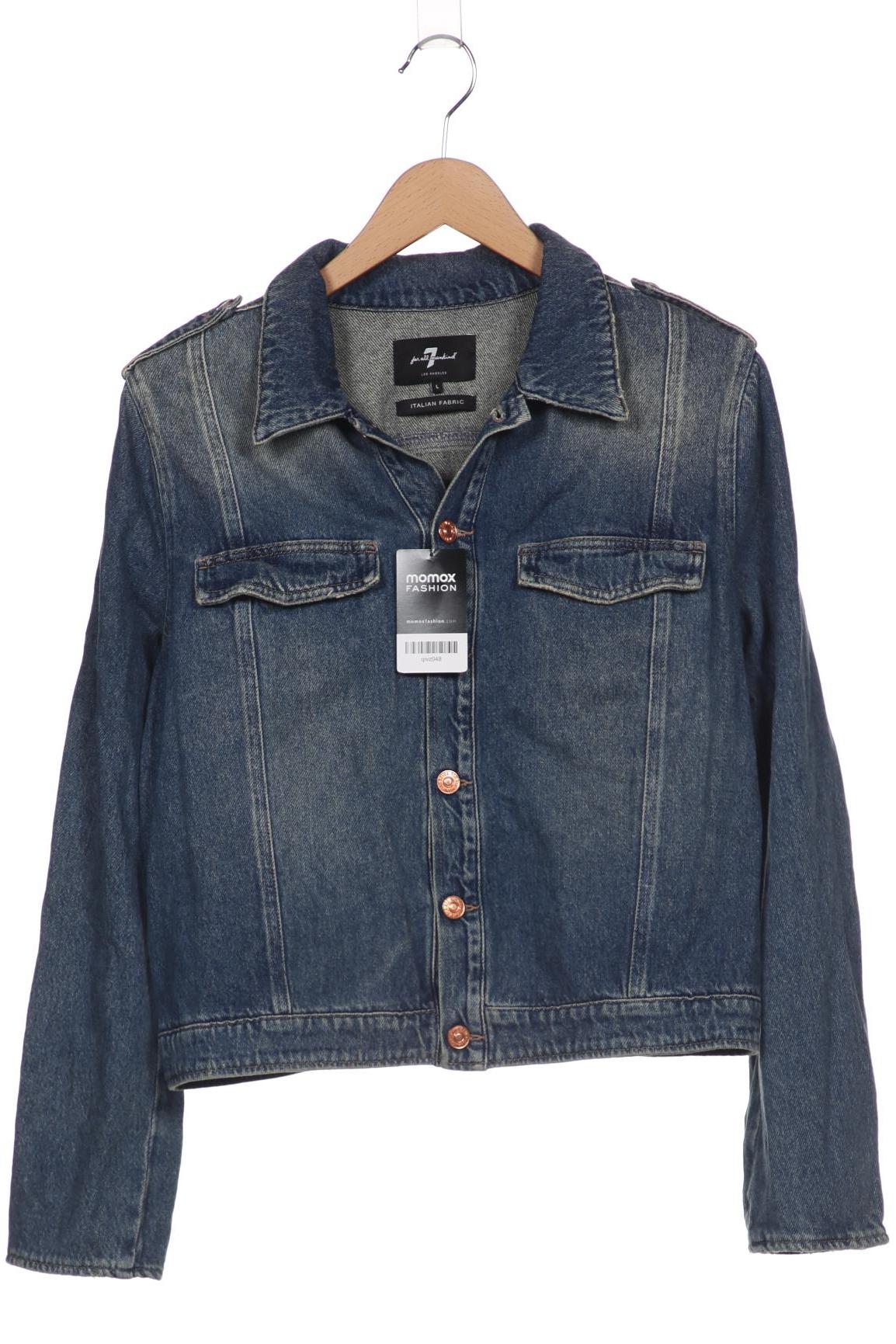 

7 for all mankind Damen Jacke, blau