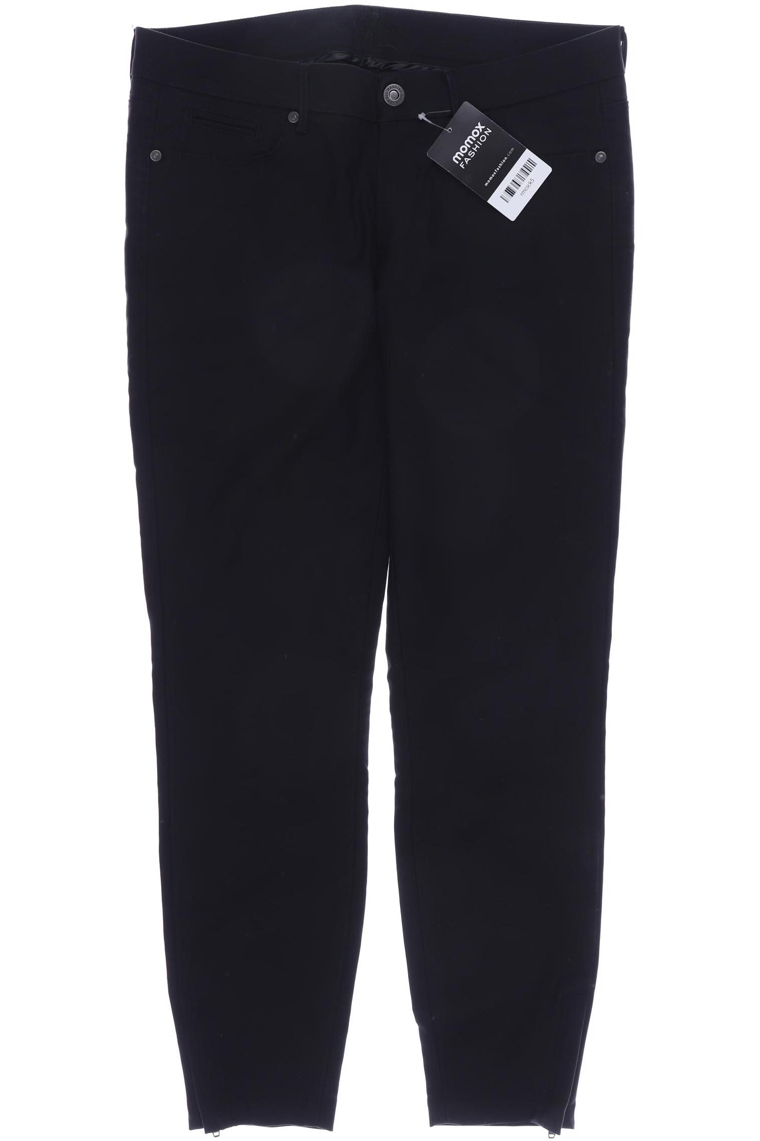 

7 for all mankind Damen Stoffhose, schwarz