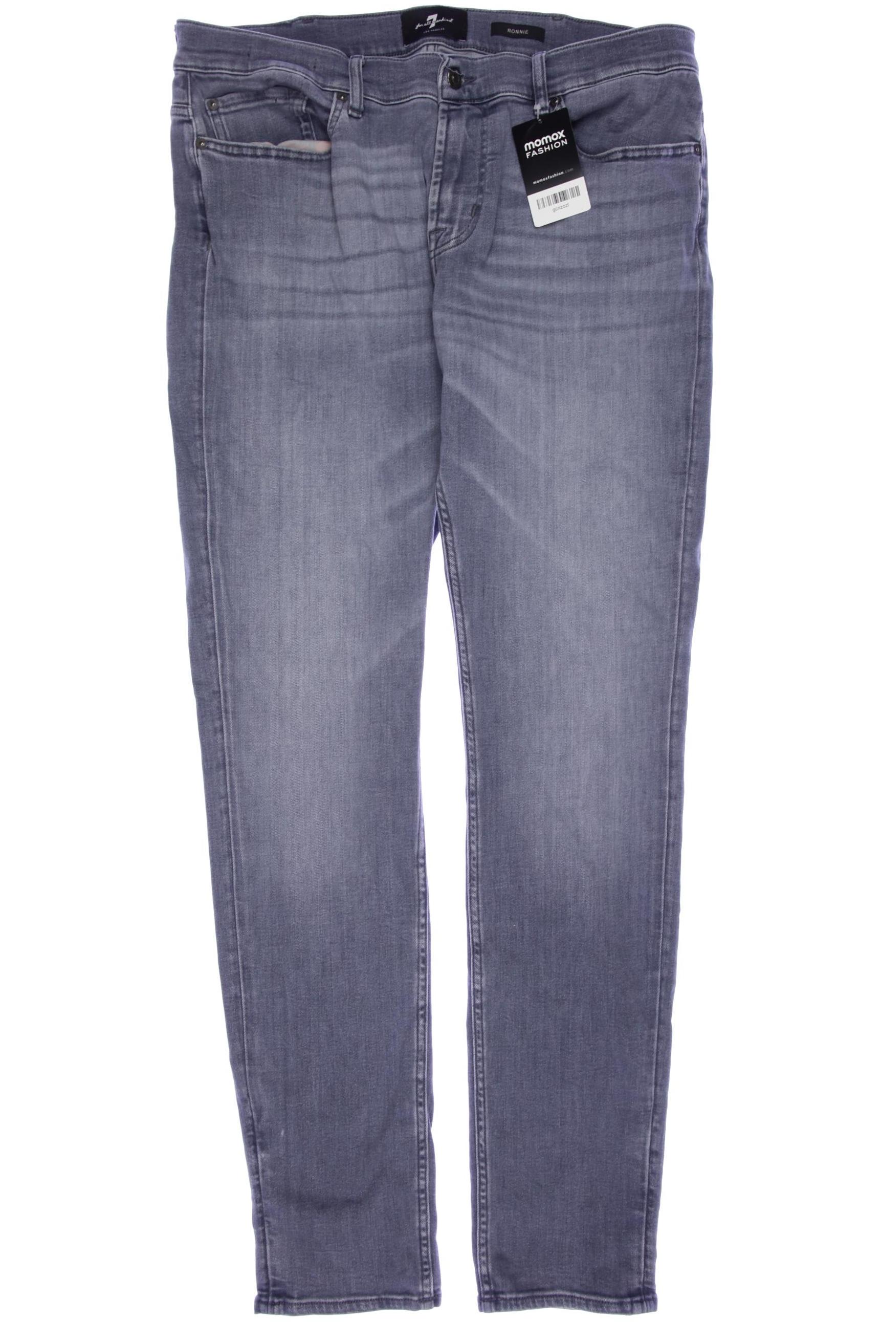 

7 for all mankind Herren Jeans, grau, Gr. 36