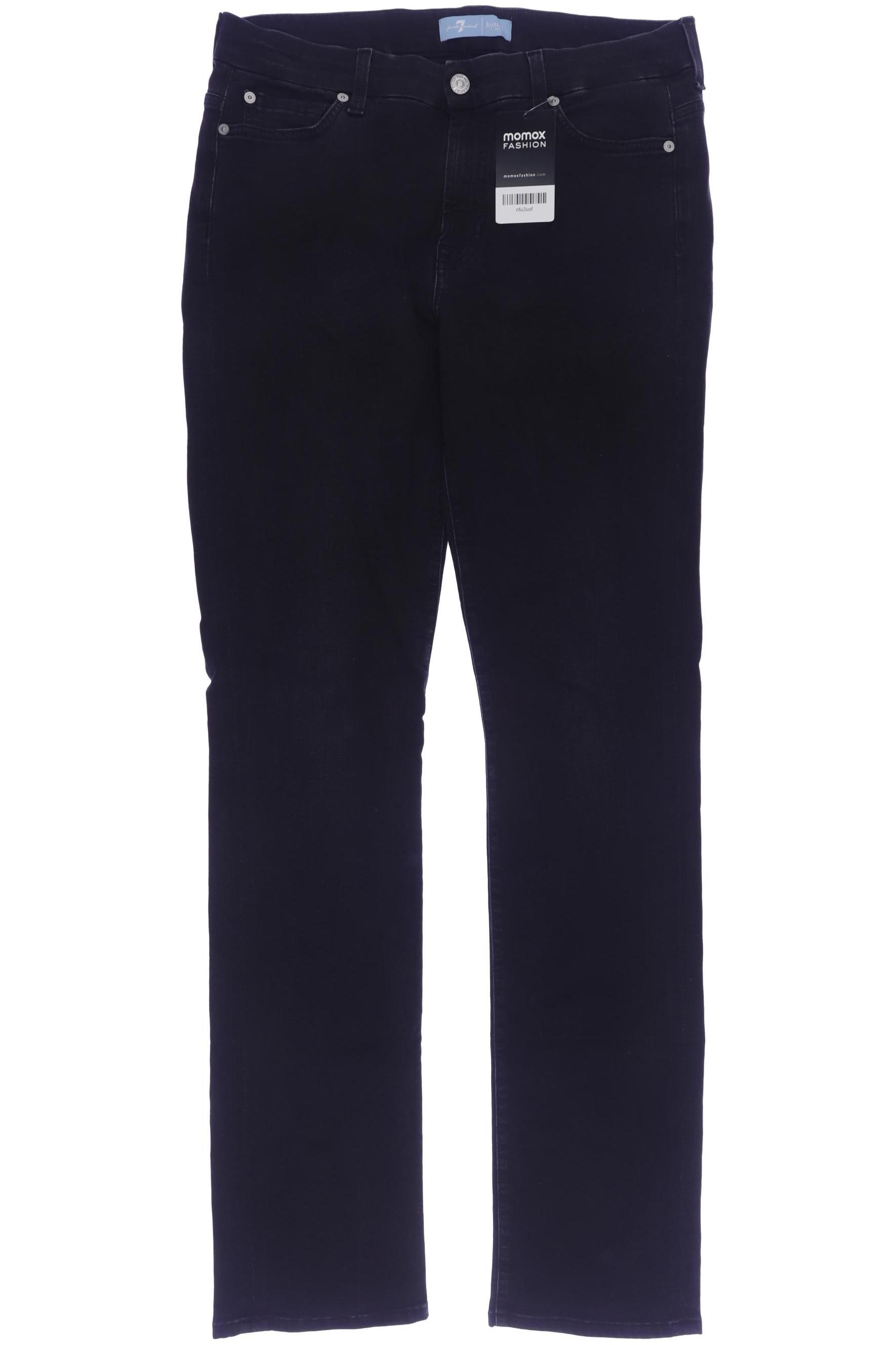 

7 for all mankind Damen Jeans, schwarz, Gr. 32