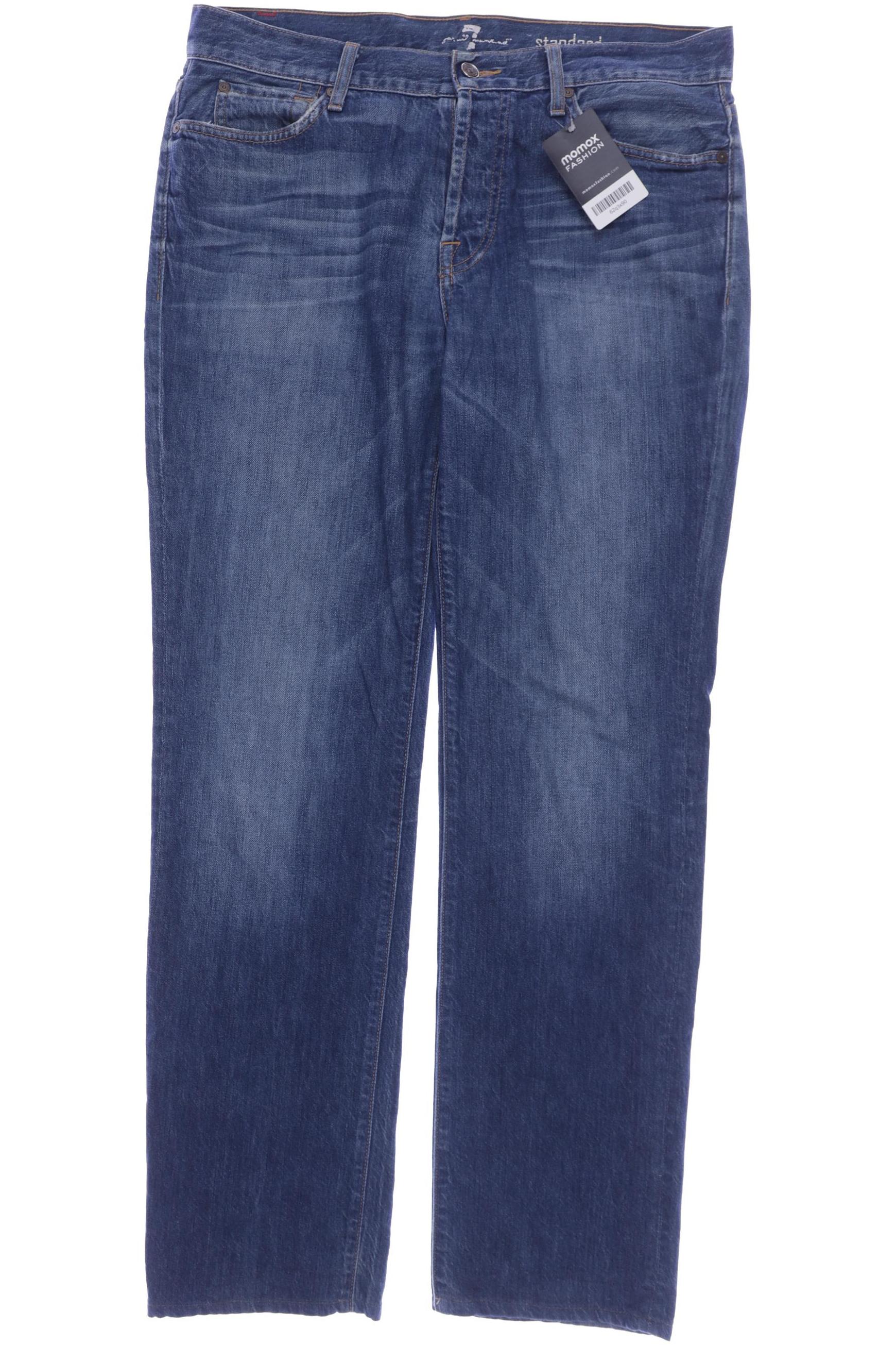 

7 for all mankind Herren Jeans, blau